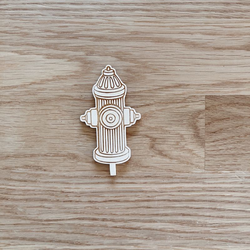 Motivstecker Wasserhydrant Feuerwehrt