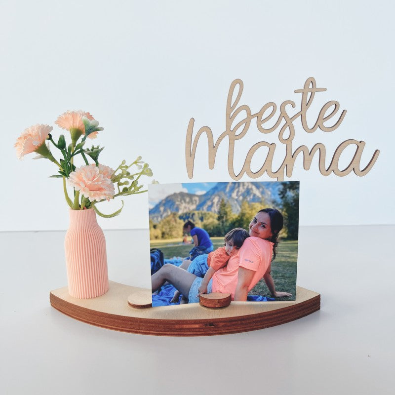 Viertemodul Set mit Dekovase und Stecker für Muttertag