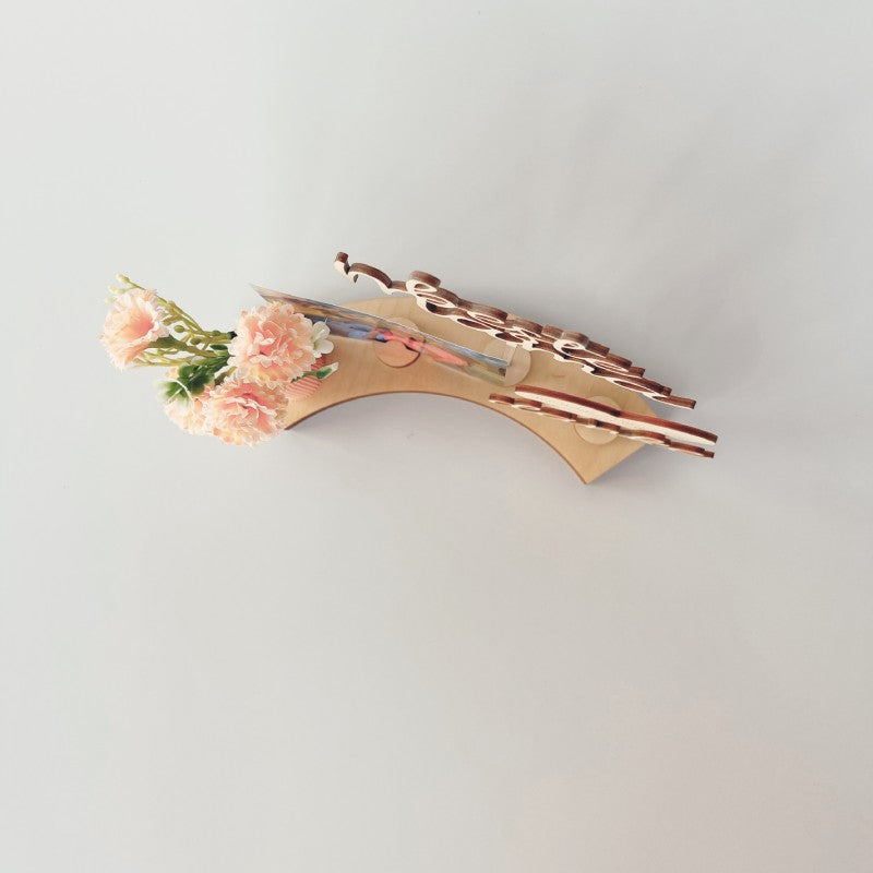 Viertemodul Set mit Dekovase und Stecker für Muttertag