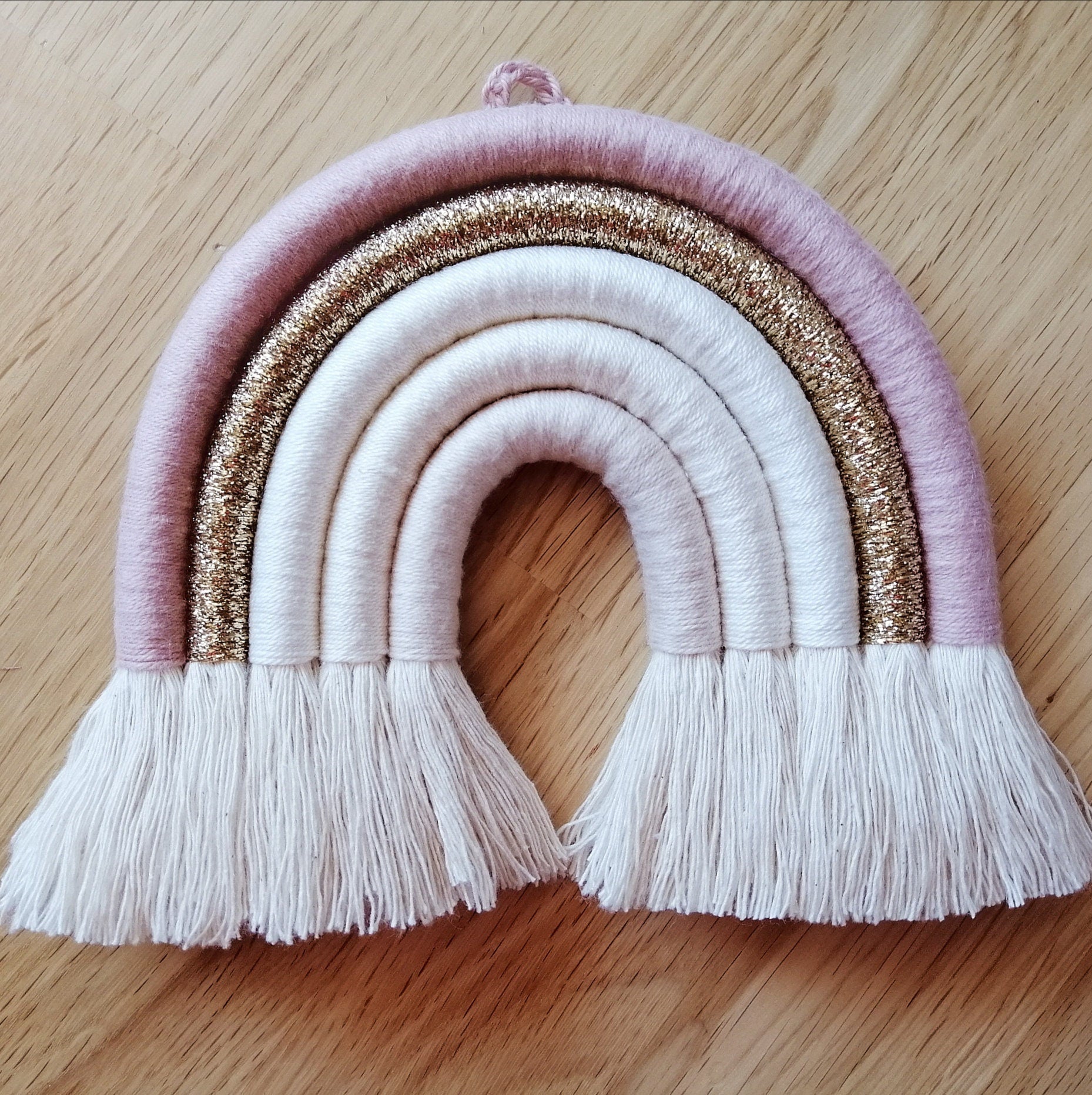 16mm DIY Macrame Regenbogen Seil geflochtenes Seil Baumwollseil Makramee Seil