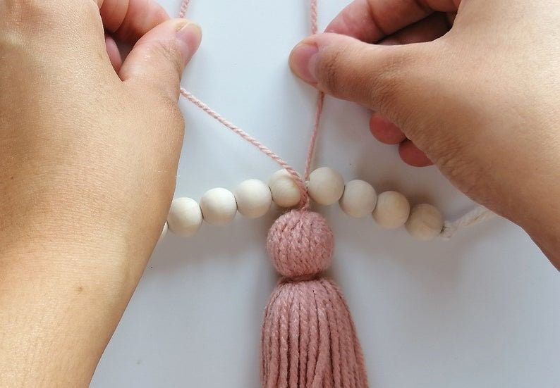 DIY Tassel Garland PDF TUTORIAL Do it Yourself Tassel Tutorial Tassel Garland Do it Yourself