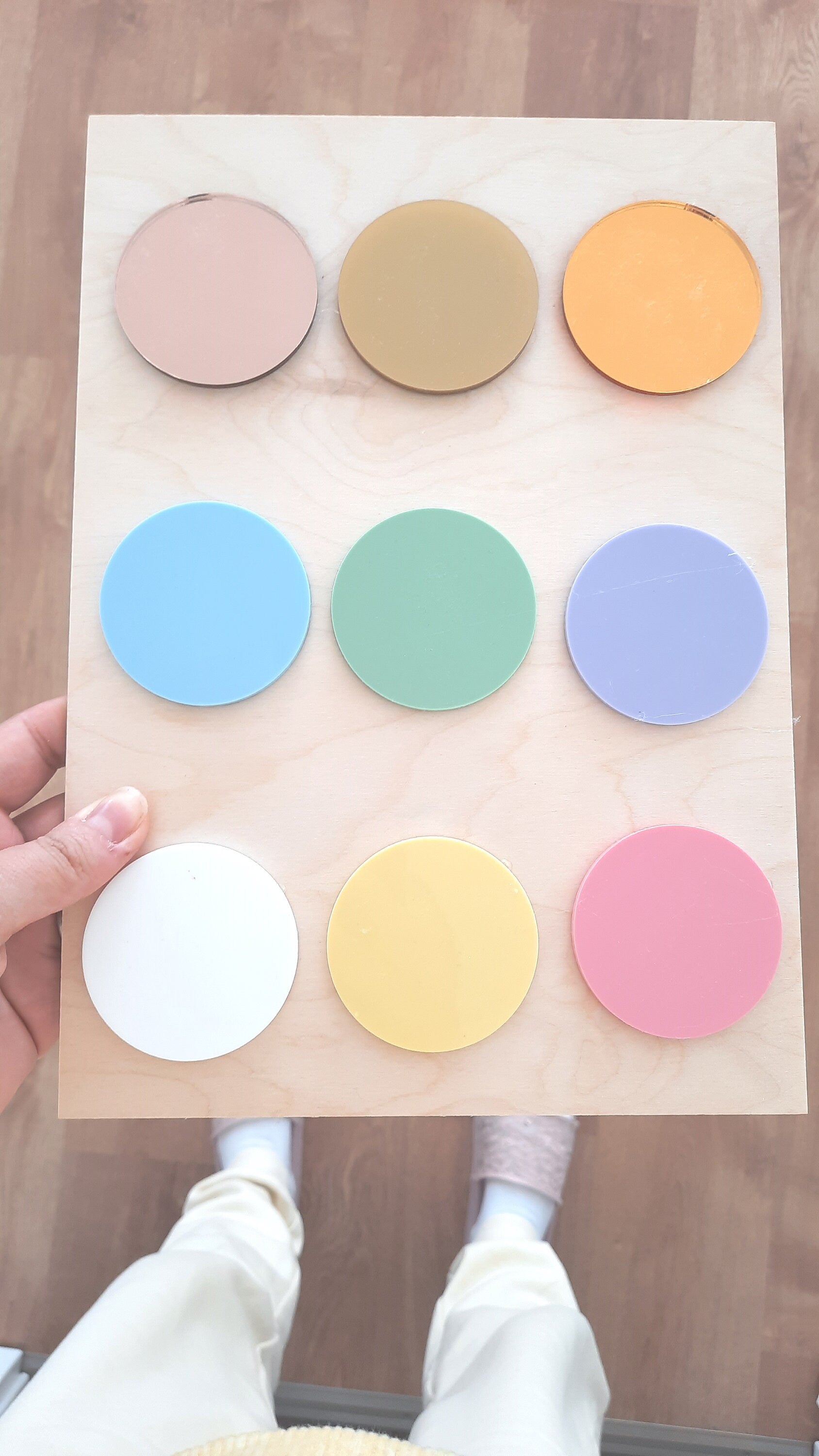 Personalisiertes Holzschild mit Acrylglas und Holz, Holzschild zur Geburt, Geschenk zur Geburt