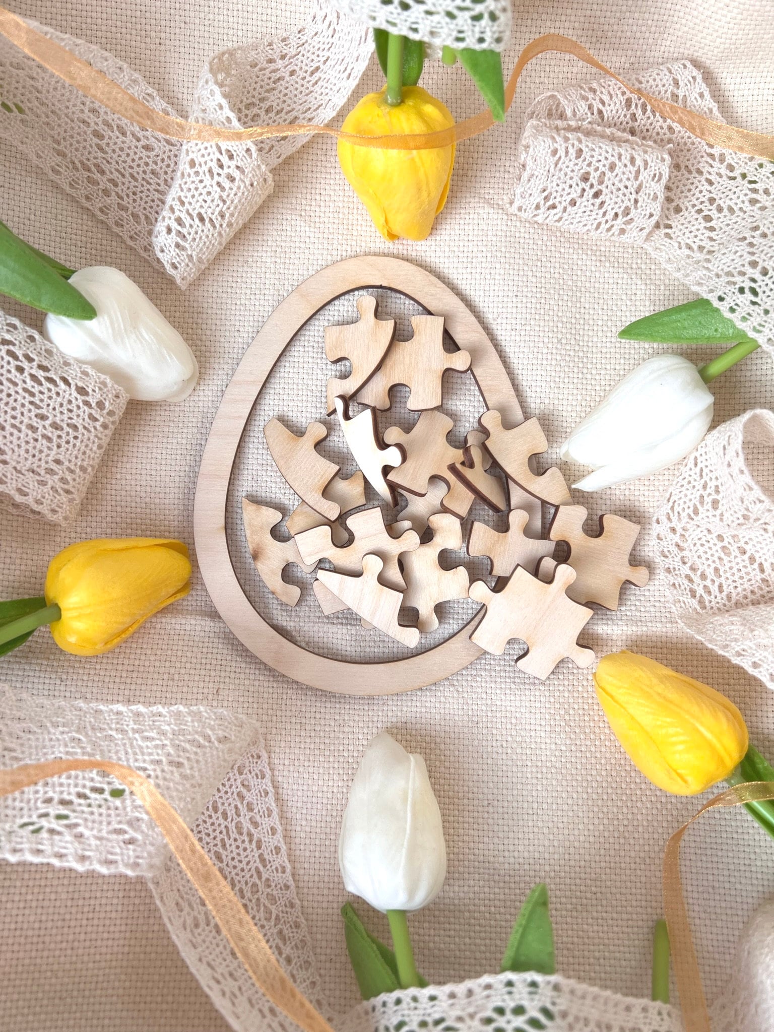 Ei Puzzle Basteln für Kinder, Ostergeschenk Puzzle Ei, Ostern Aktivität für Kinder