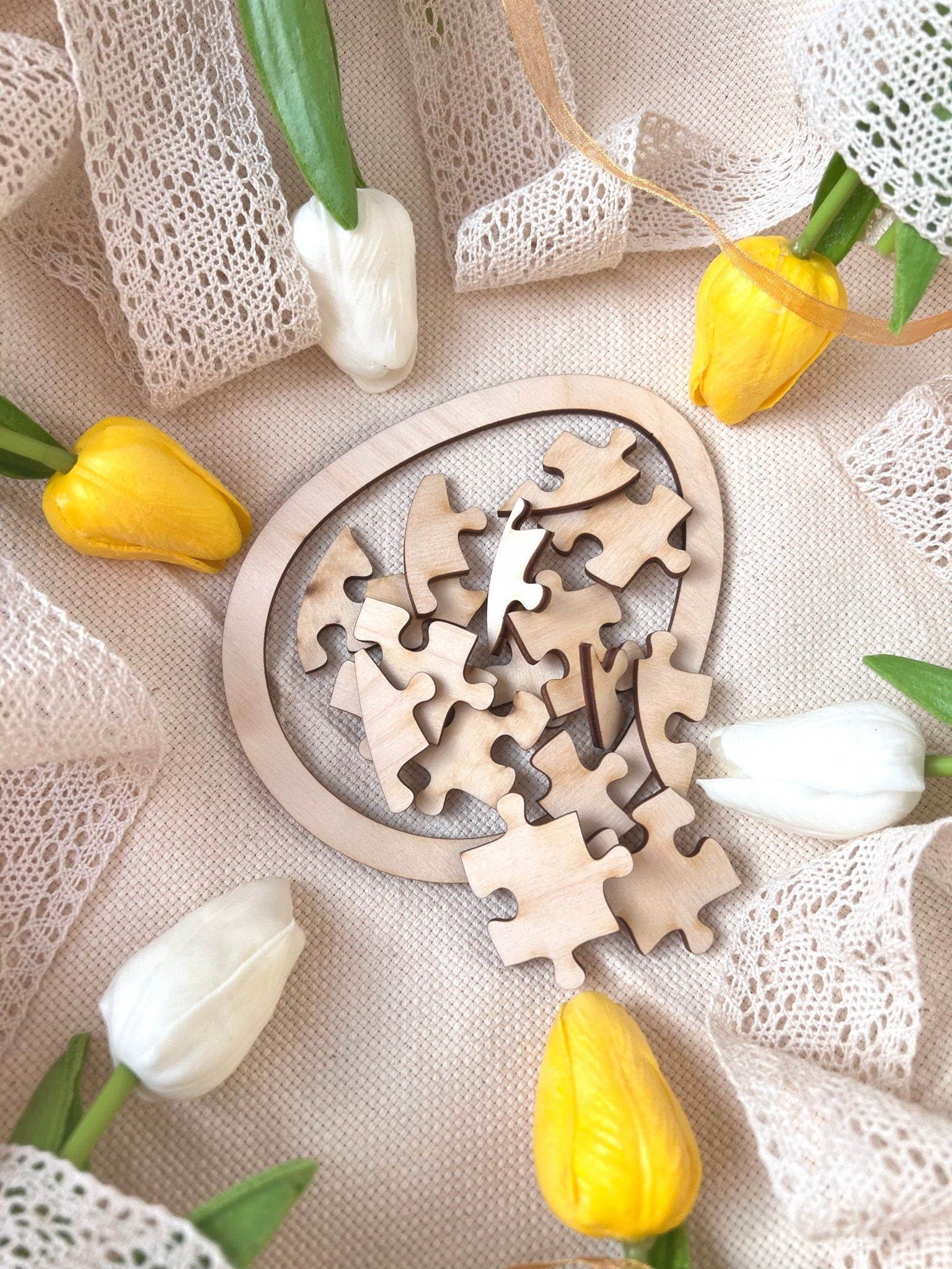 Ei Puzzle Basteln für Kinder, Ostergeschenk Puzzle Ei, Ostern Aktivität für Kinder