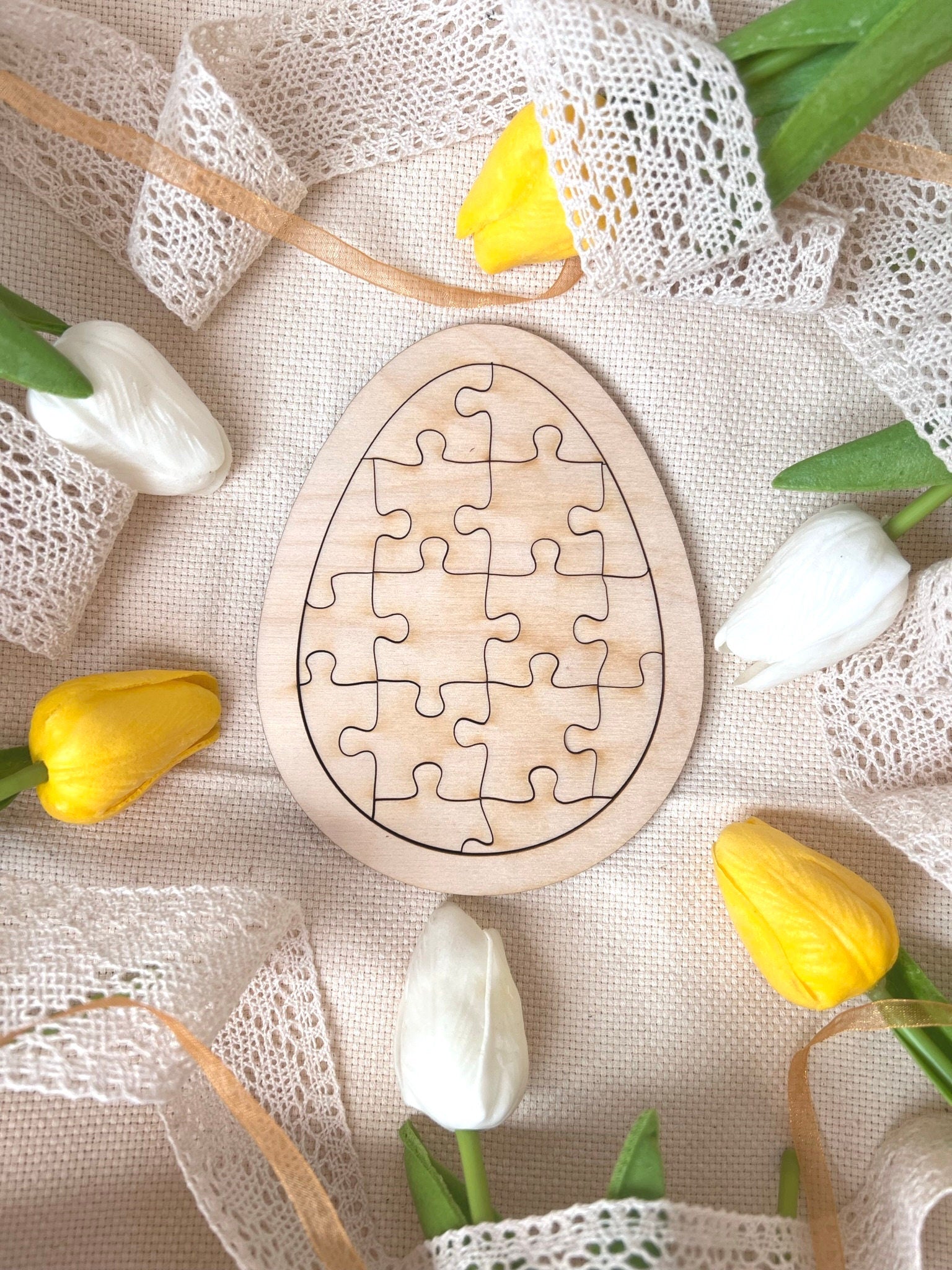 Ei Puzzle Basteln für Kinder, Ostergeschenk Puzzle Ei, Ostern Aktivität für Kinder