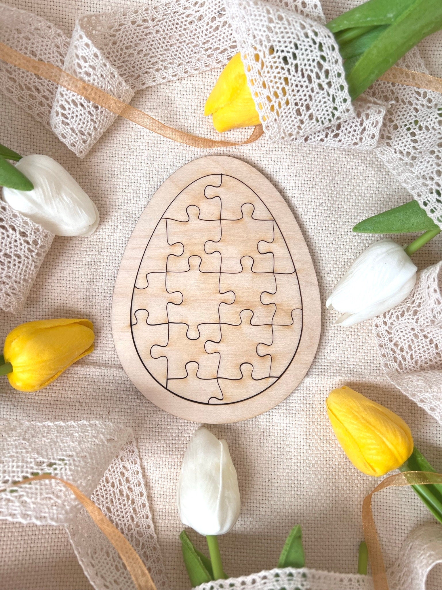 Ei Puzzle Basteln für Kinder, Ostergeschenk Puzzle Ei, Ostern Aktivität für Kinder