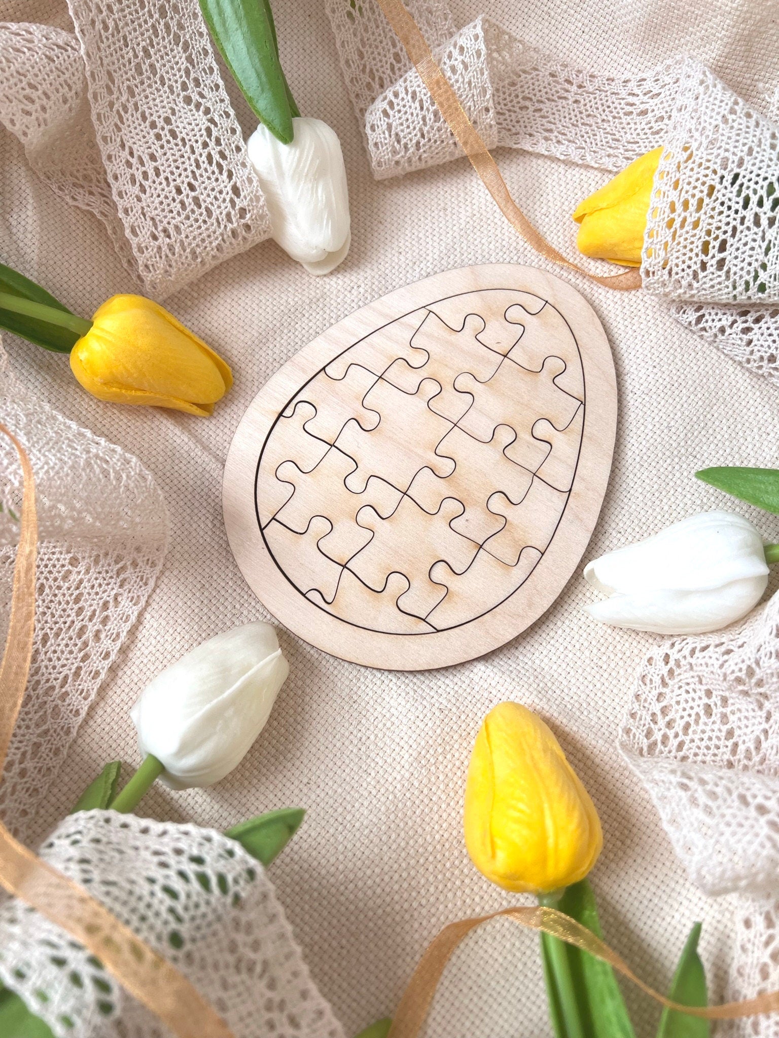 Ei Puzzle Basteln für Kinder, Ostergeschenk Puzzle Ei, Ostern Aktivität für Kinder