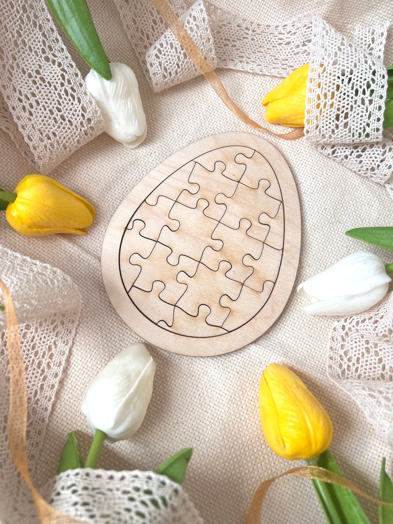 Ei Puzzle Basteln für Kinder, Ostergeschenk Puzzle Ei, Ostern Aktivität für Kinder