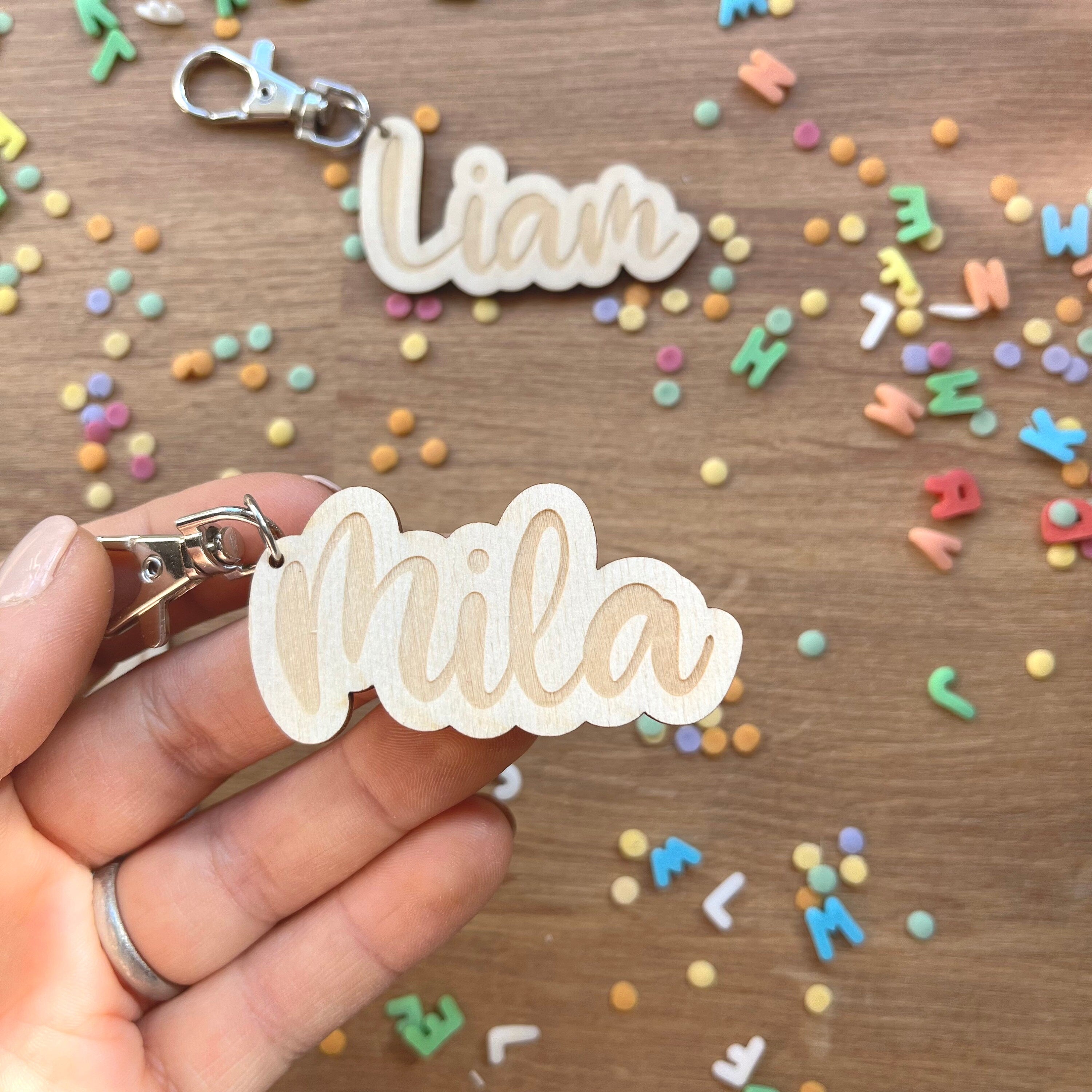 Personalisierter Schlüsselanhänger Schulstart, Schlüsselanhänger Einschulung, Schlüsselanhänger Kindergarten