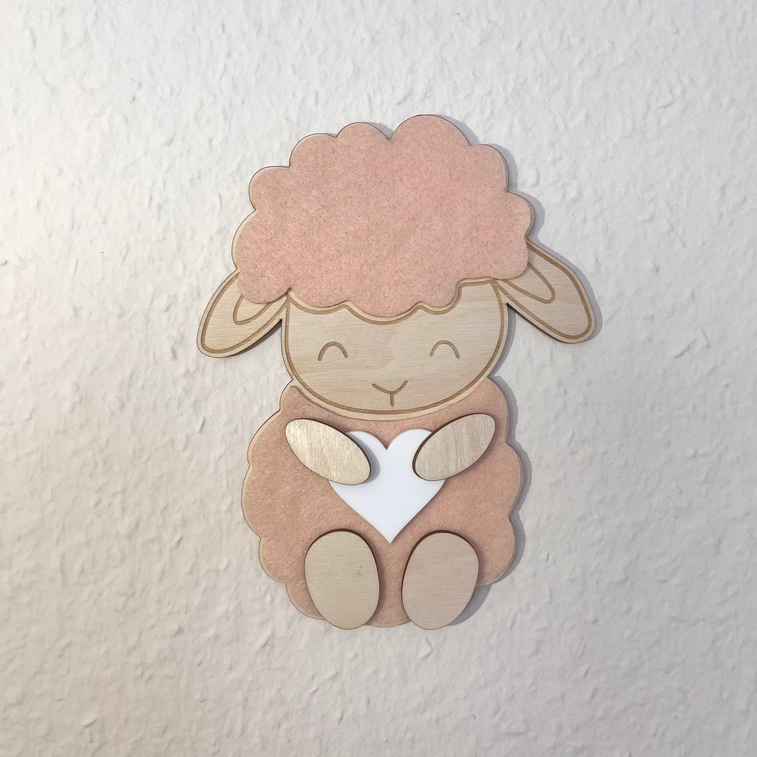 Bastelidee Kinder Schaf, Bastelprojekt mit Kind, Do It Yourself Schaf