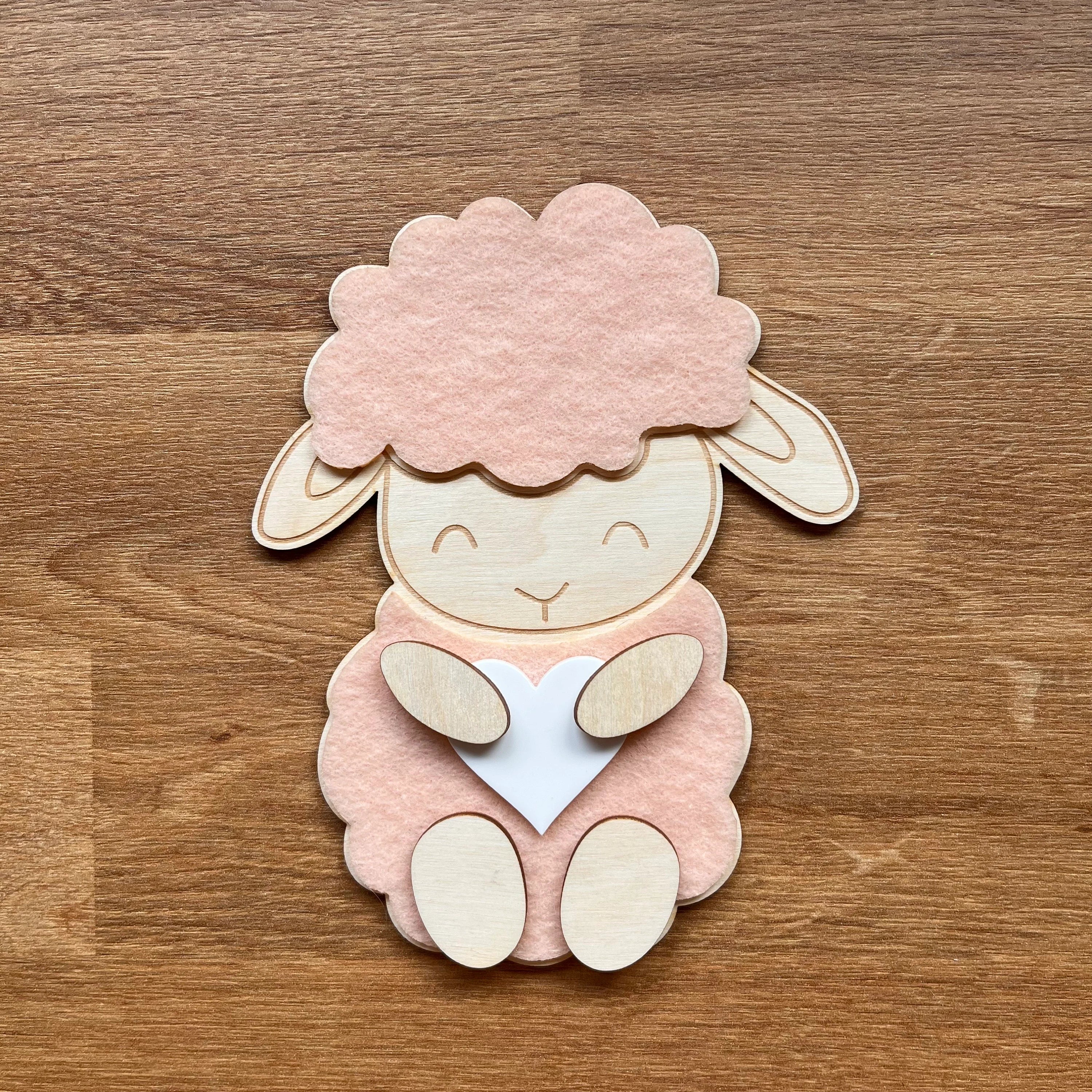 Bastelidee Kinder Schaf, Bastelprojekt mit Kind, Do It Yourself Schaf