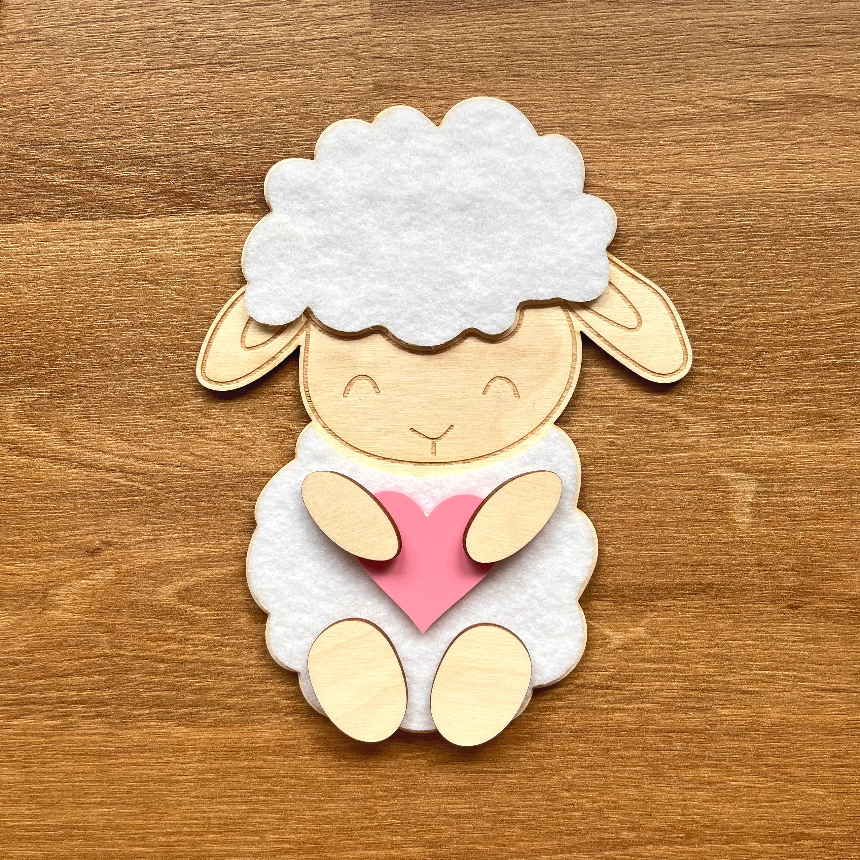 Bastelidee Kinder Schaf, Bastelprojekt mit Kind, Do It Yourself Schaf