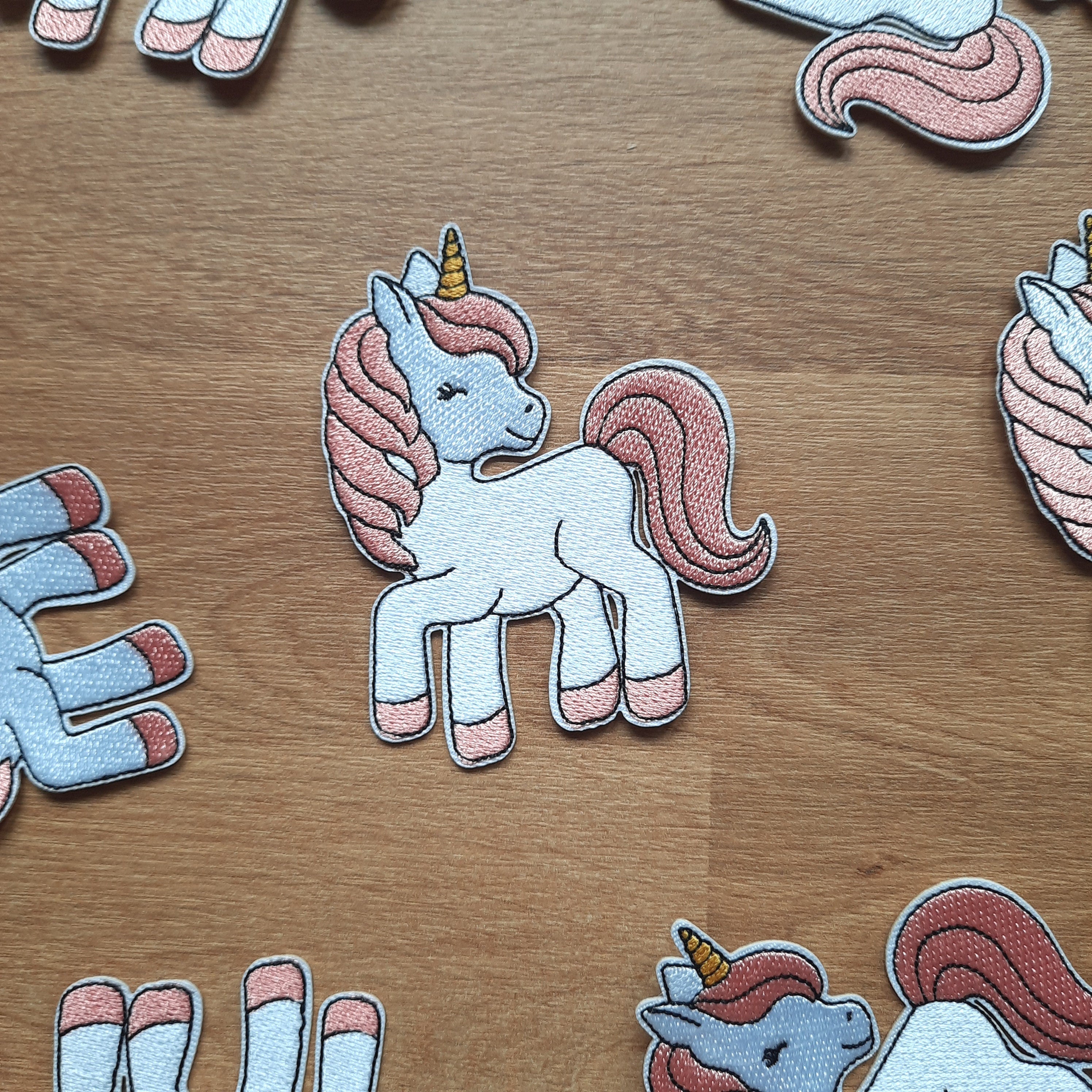 Einhorn zum Aufbügeln, Einhorn Patch, Einhorn Applikation