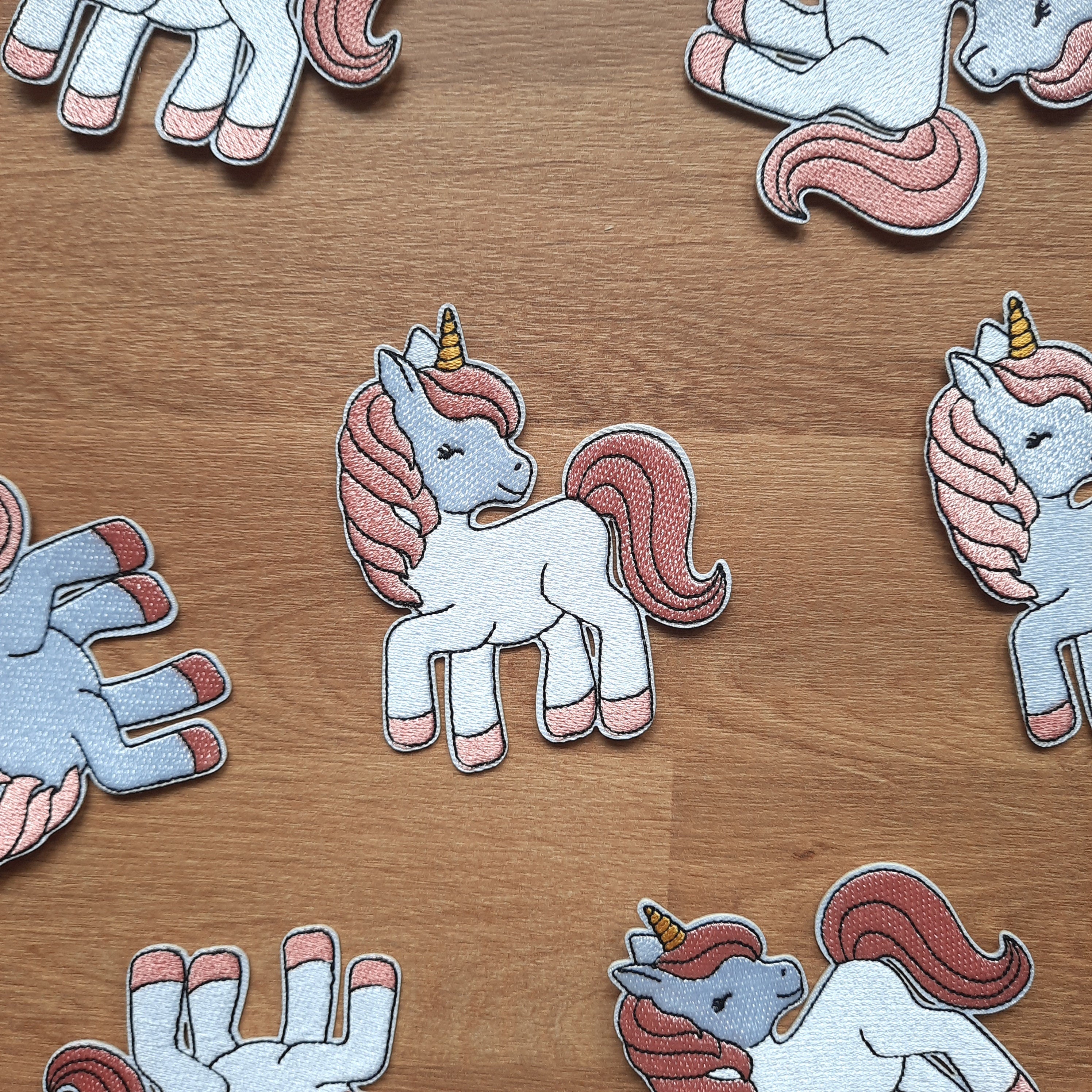 Einhorn zum Aufbügeln, Einhorn Patch, Einhorn Applikation