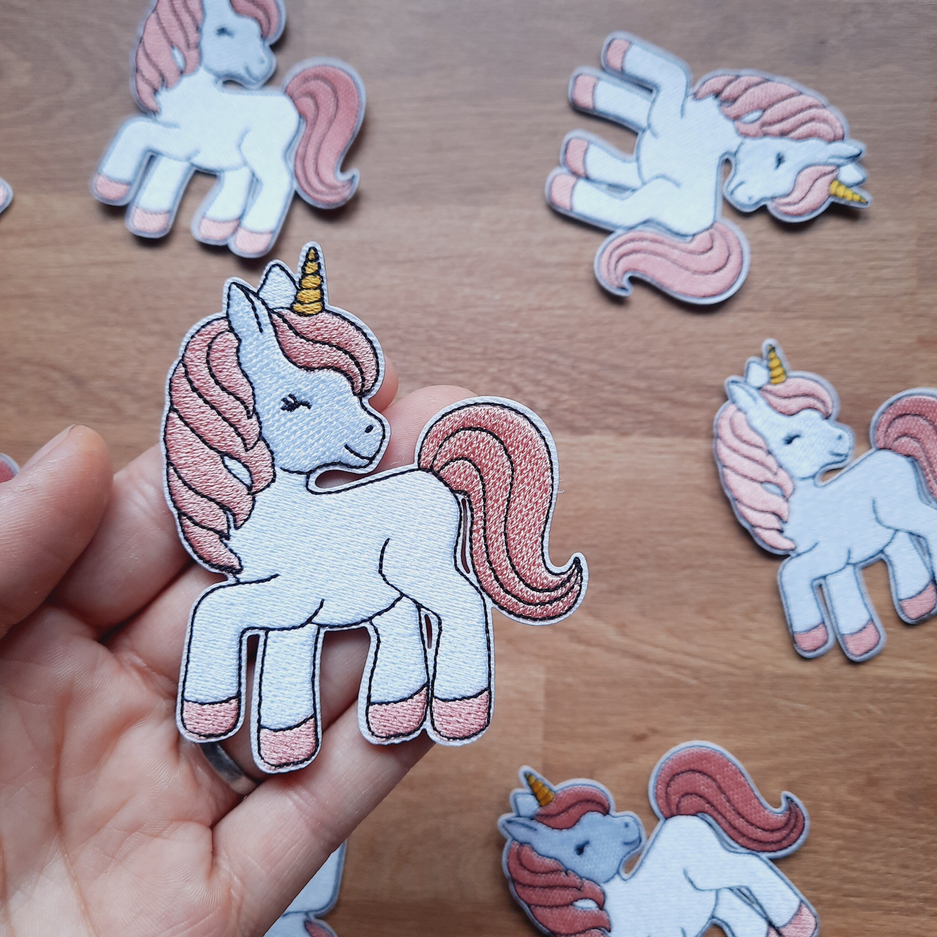 Einhorn zum Aufbügeln, Einhorn Patch, Einhorn Applikation