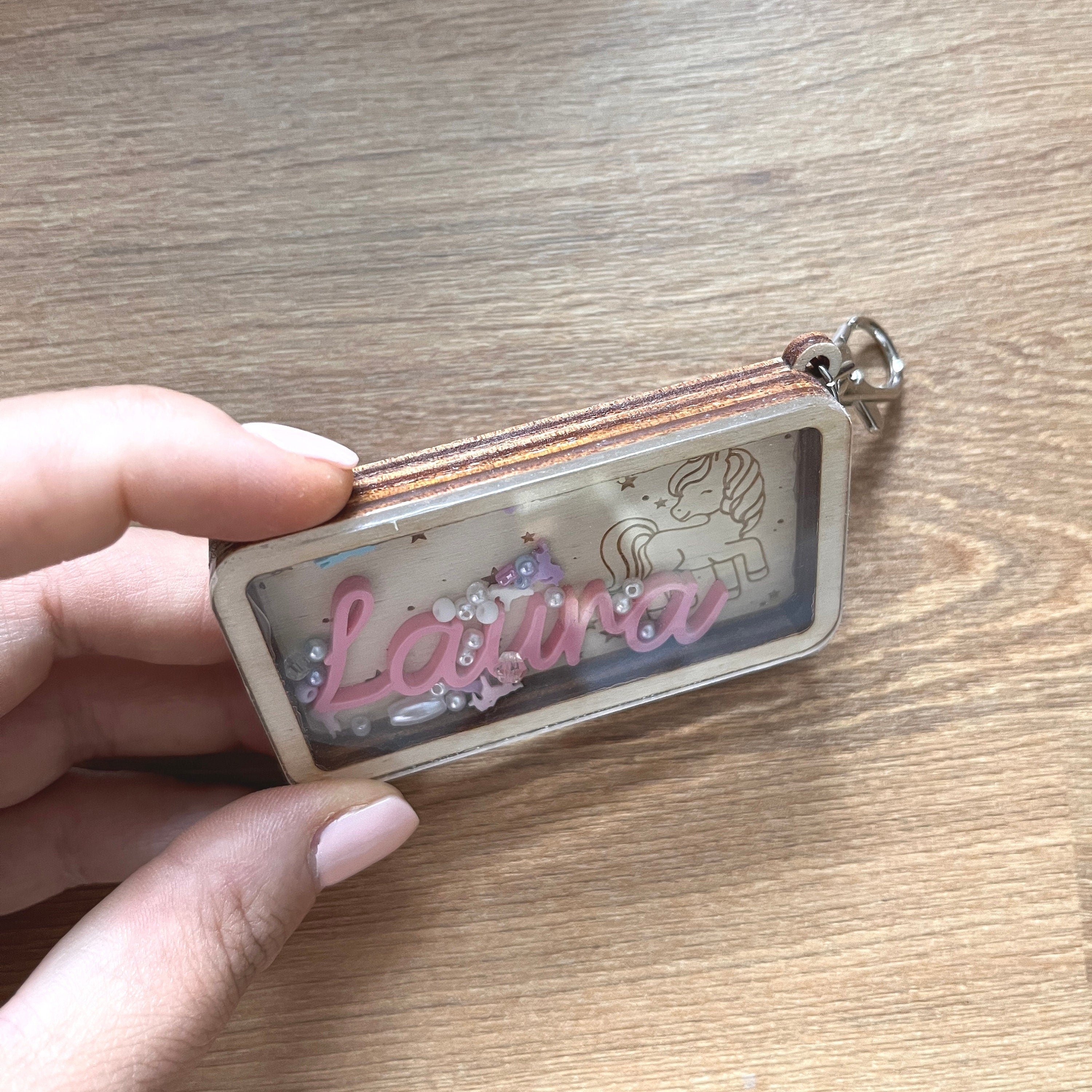 Personalisierter Schlüsselanhänger Schulstart, Einhorn Schlüsselanhänger Einschulung, Schlüsselanhänger Einhorn