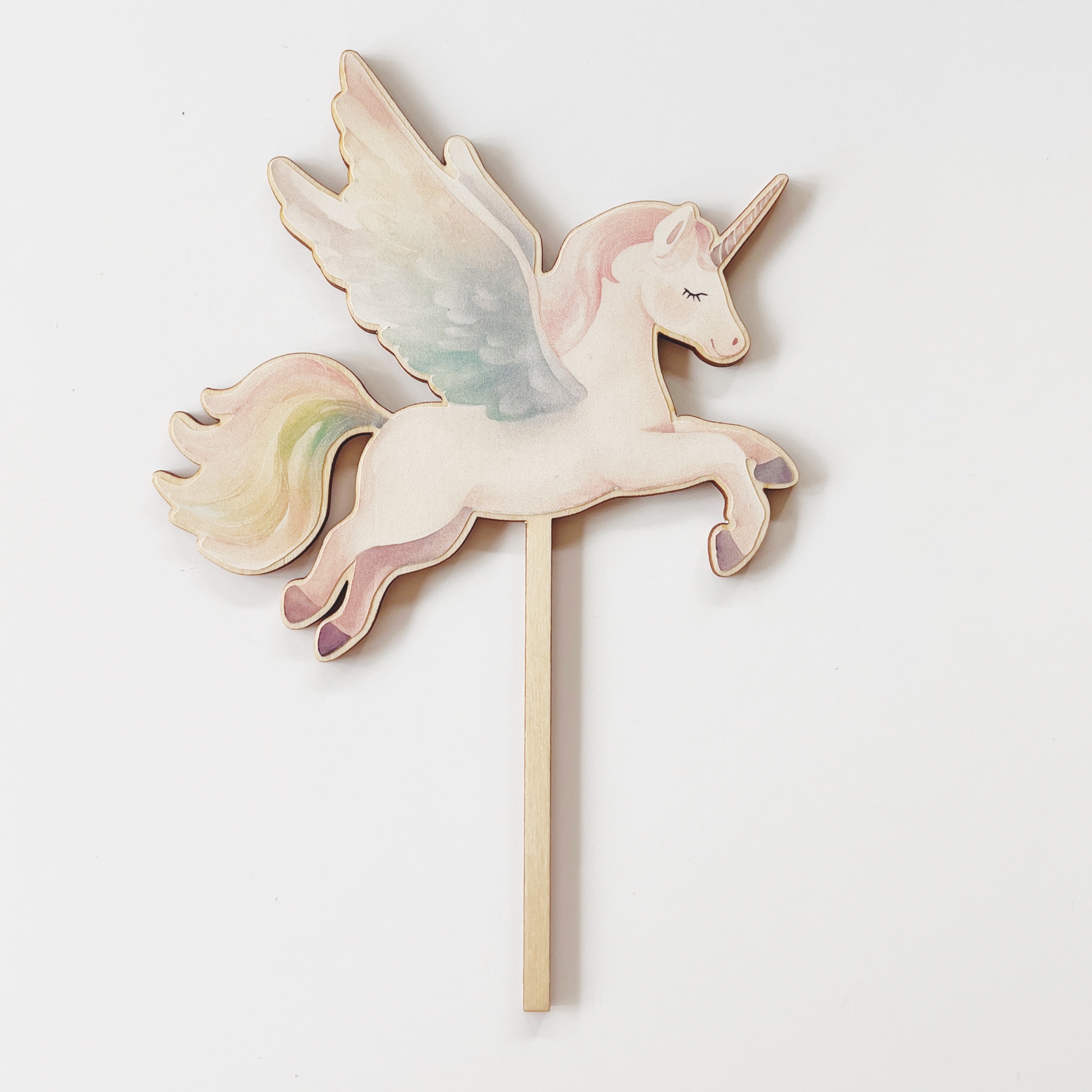Motivstecker fliegendes Einhorn