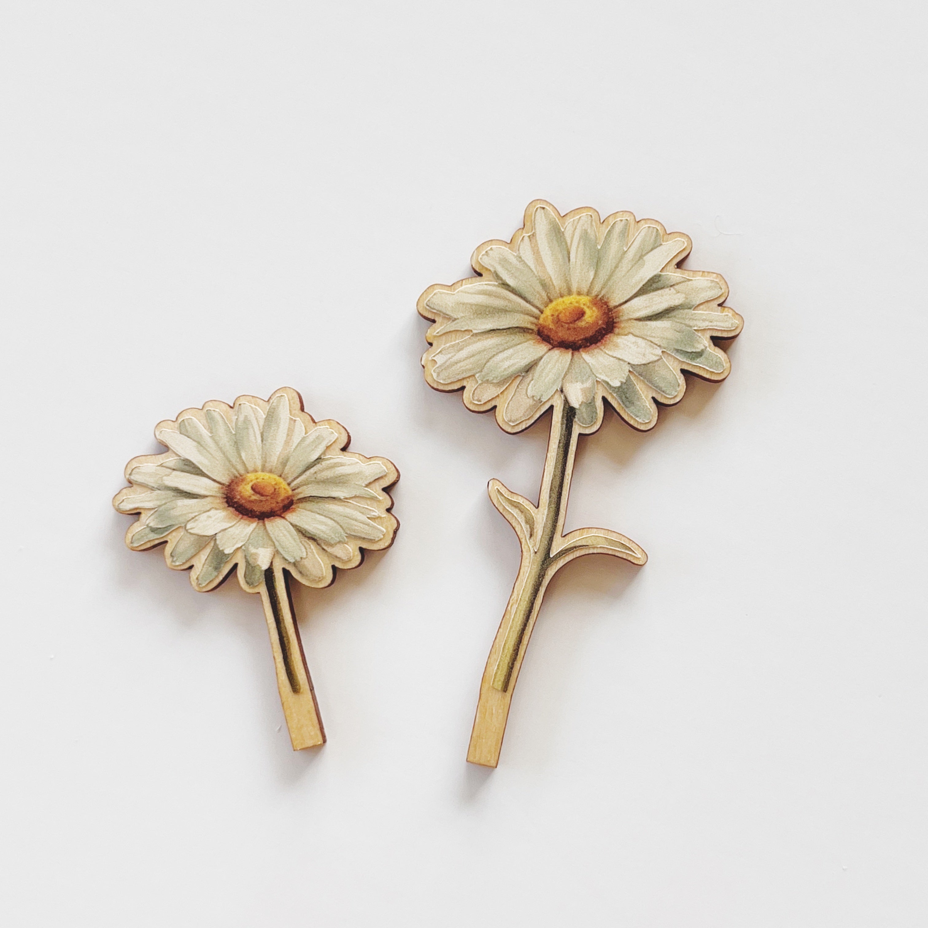 Motivstecker 2er Set Margeriten