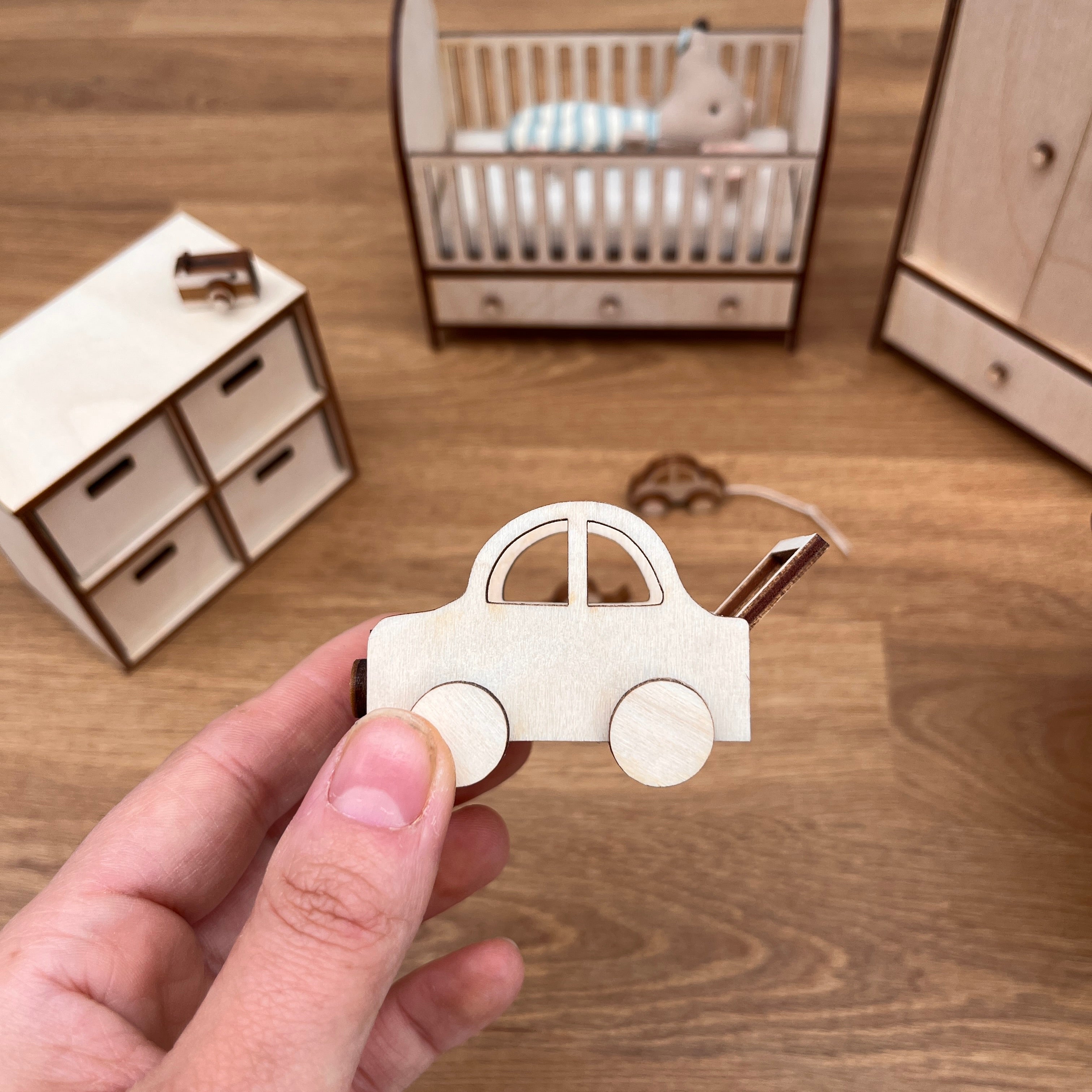 Auto Gehlernhilfe Puppenhaus