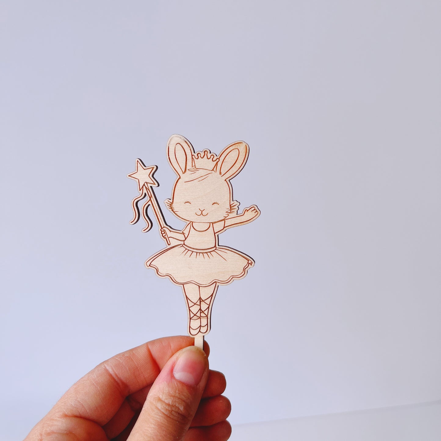 Ballerina Hase Motivstecker