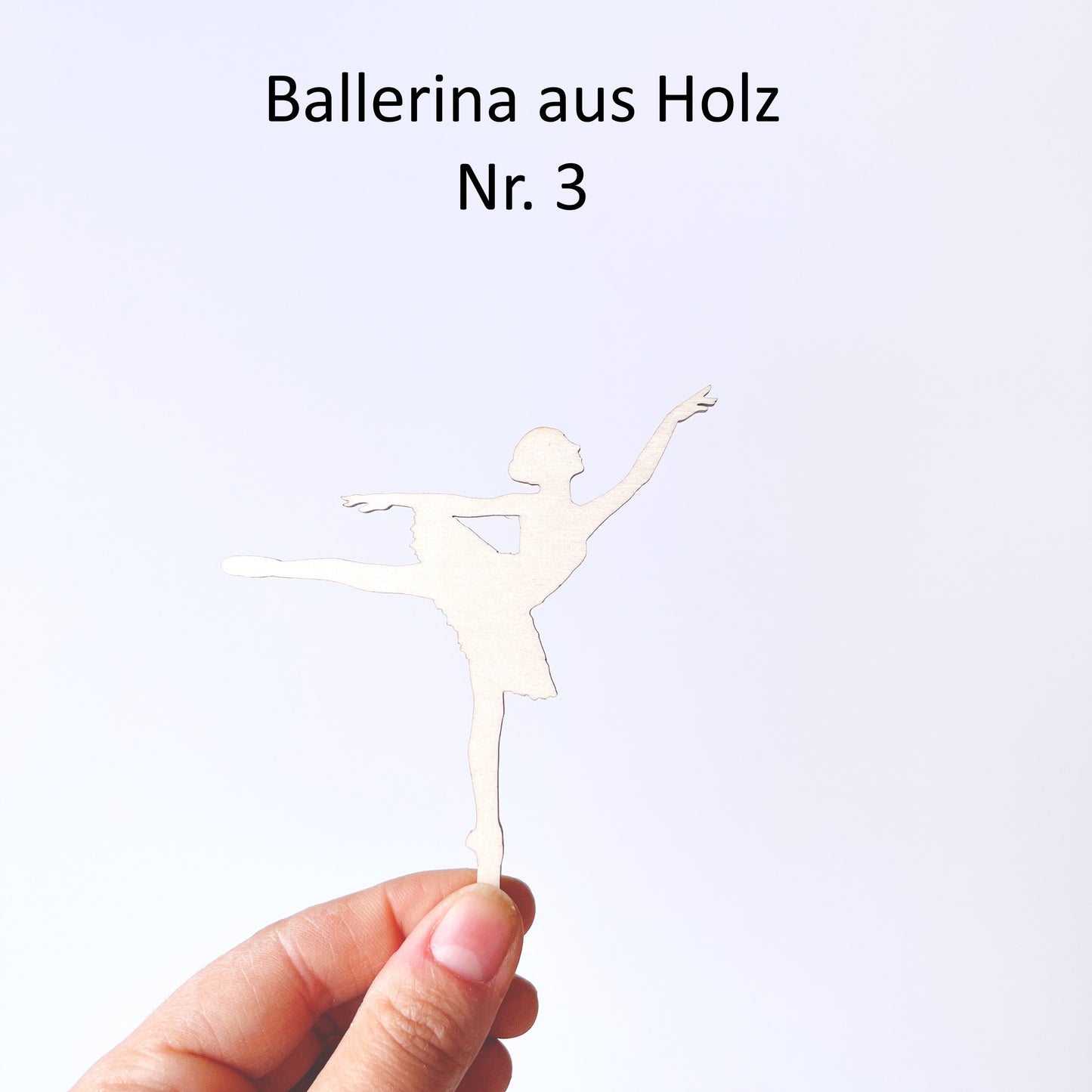 Motivstecker Ballerina