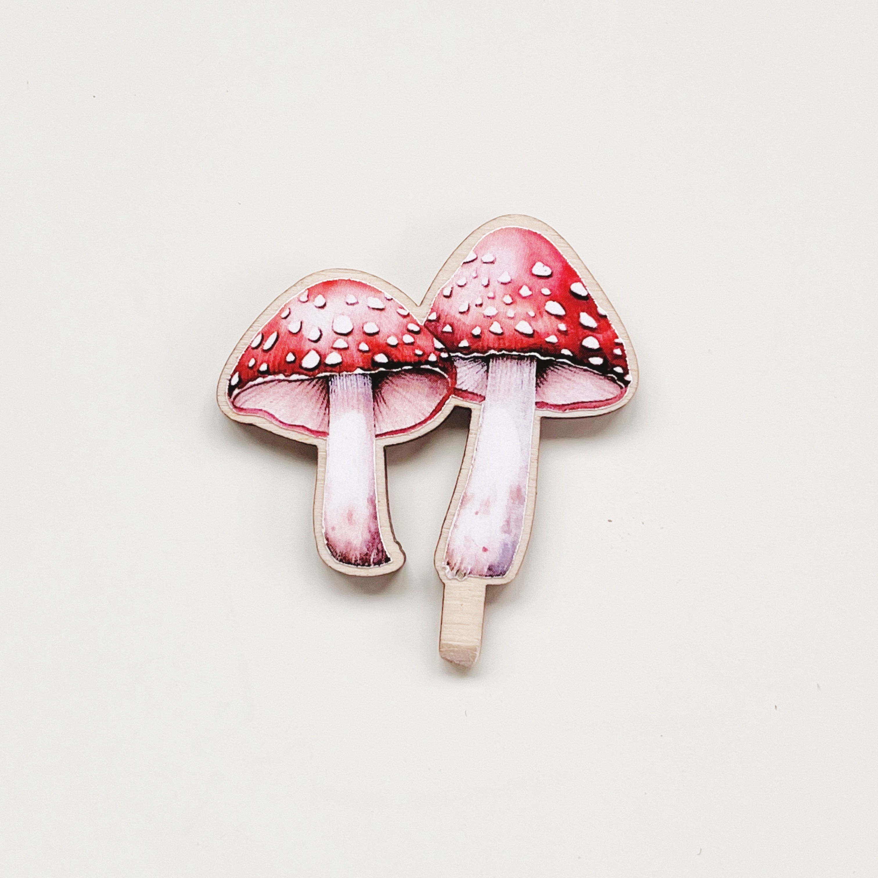 Waldmotto Motivstecker Set Pilze