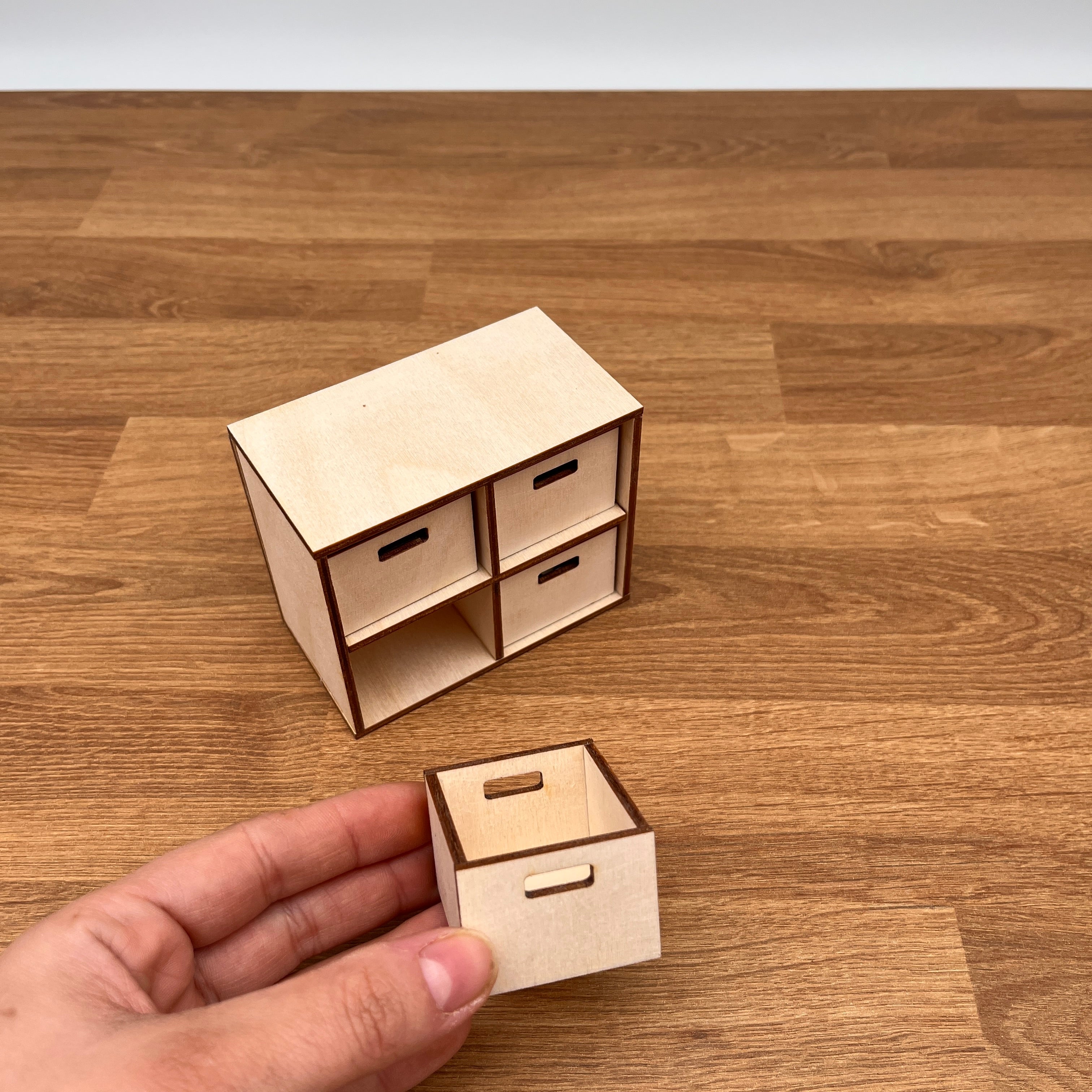 Kallax Style Regal für Puppenhaus