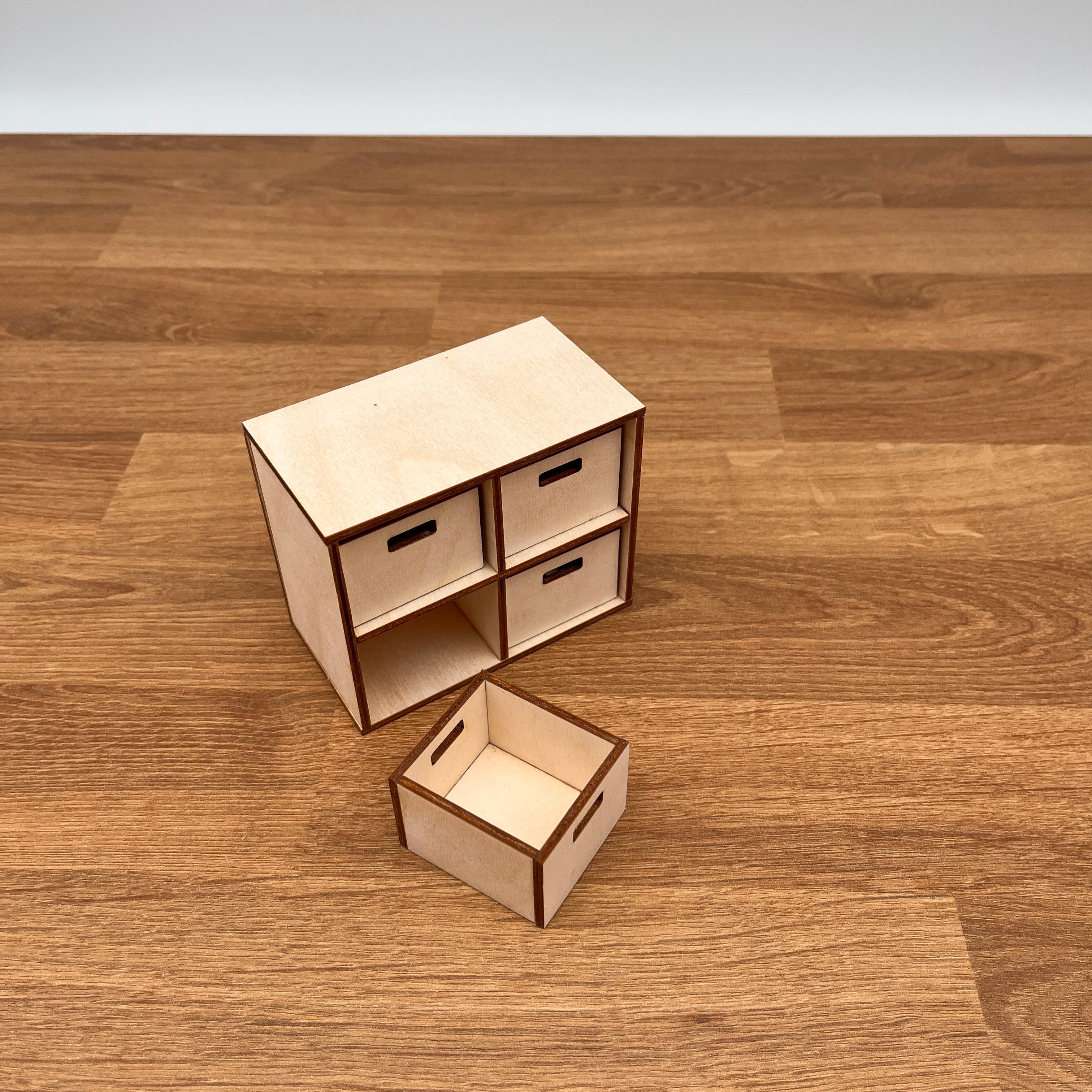 Kallax Style Regal für Puppenhaus