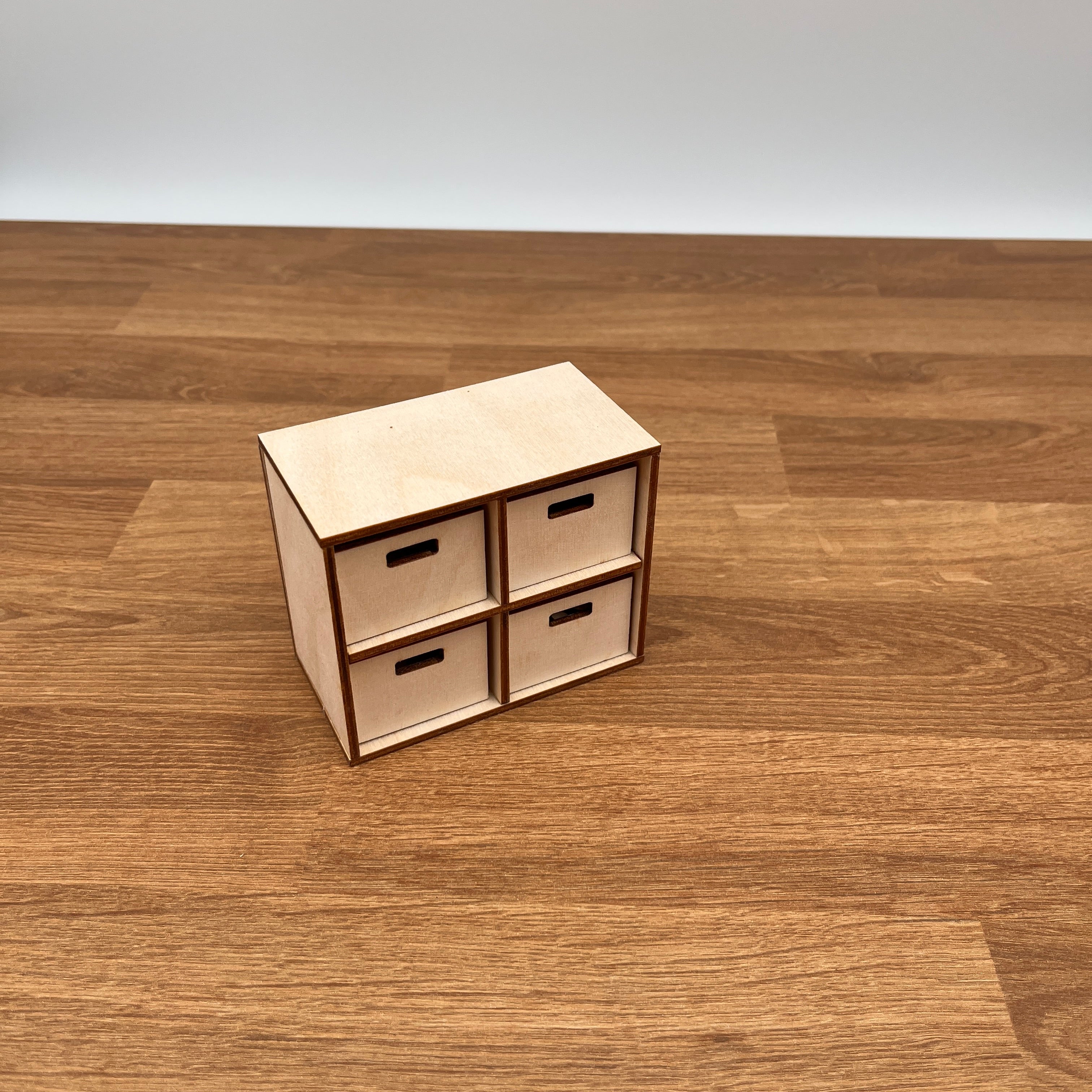 Kallax Style Regal für Puppenhaus