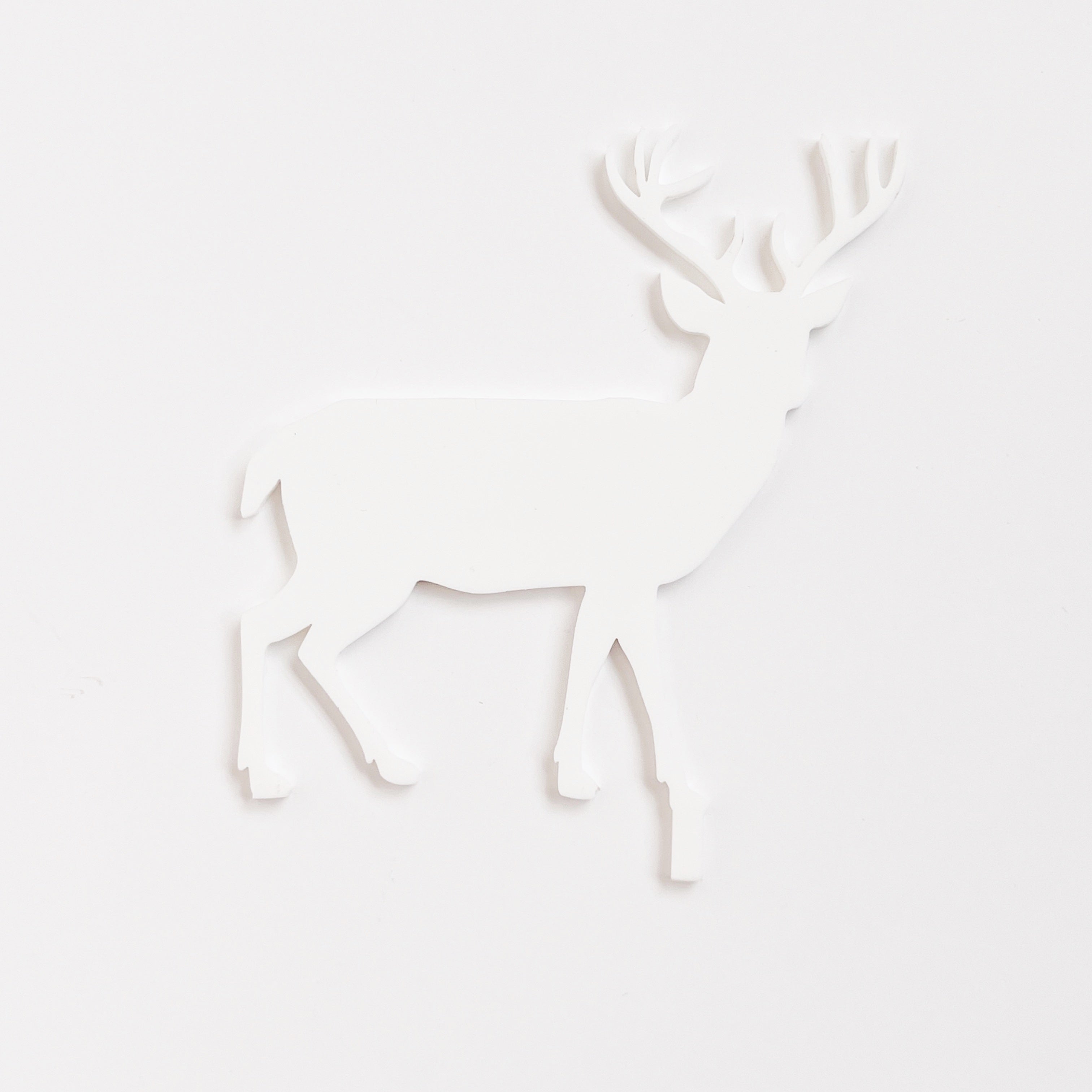 Motivstecker Acryl Patronus in weiß