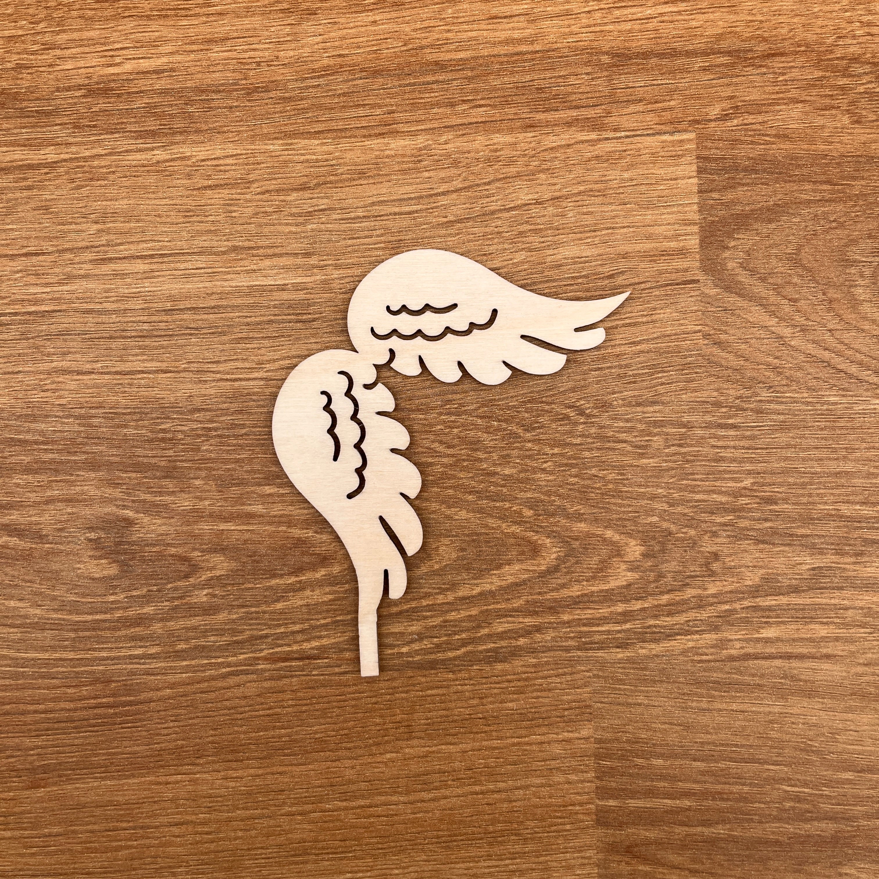 Motivstecker Flügelpaar