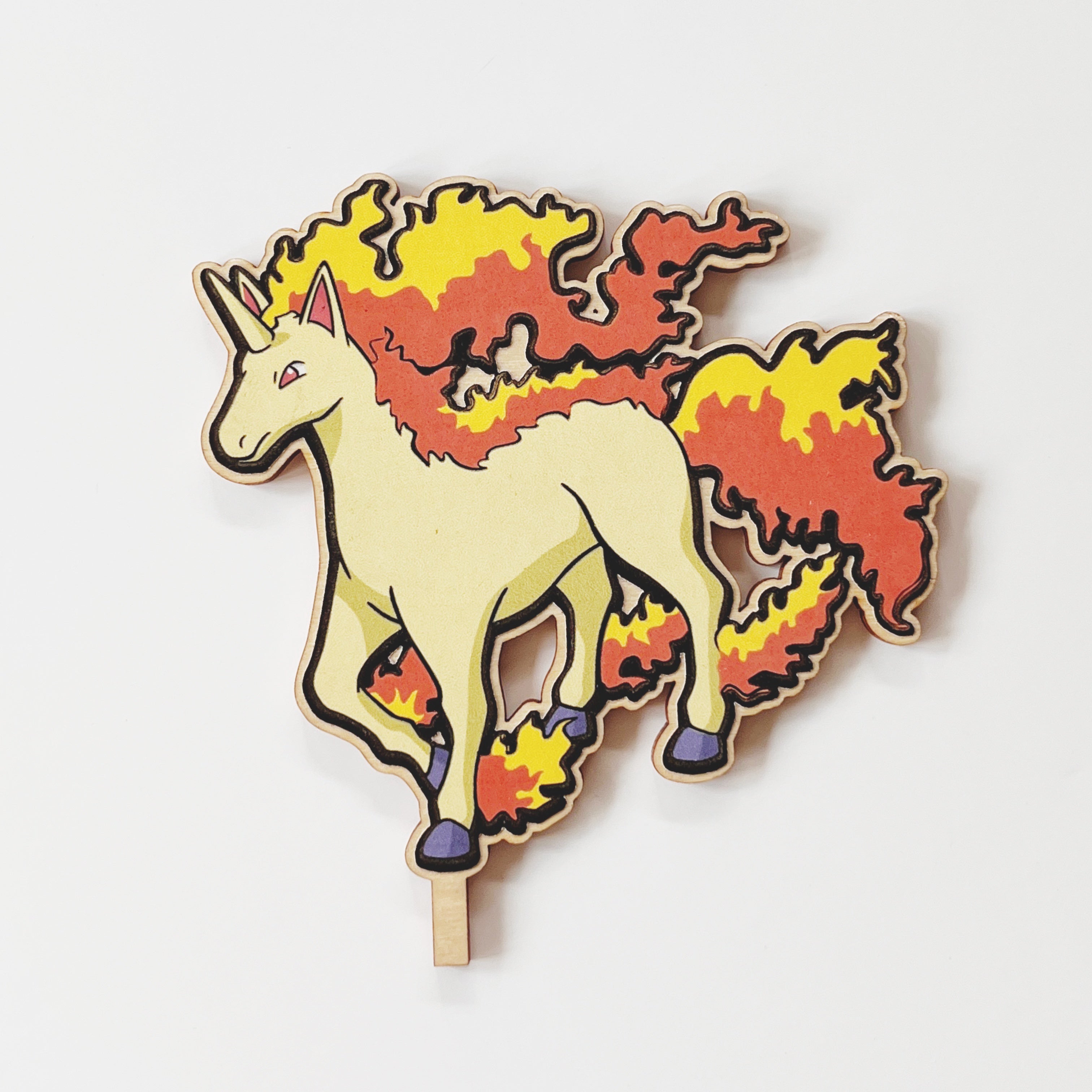 Pokémon inspired Motivstecker Gallopa