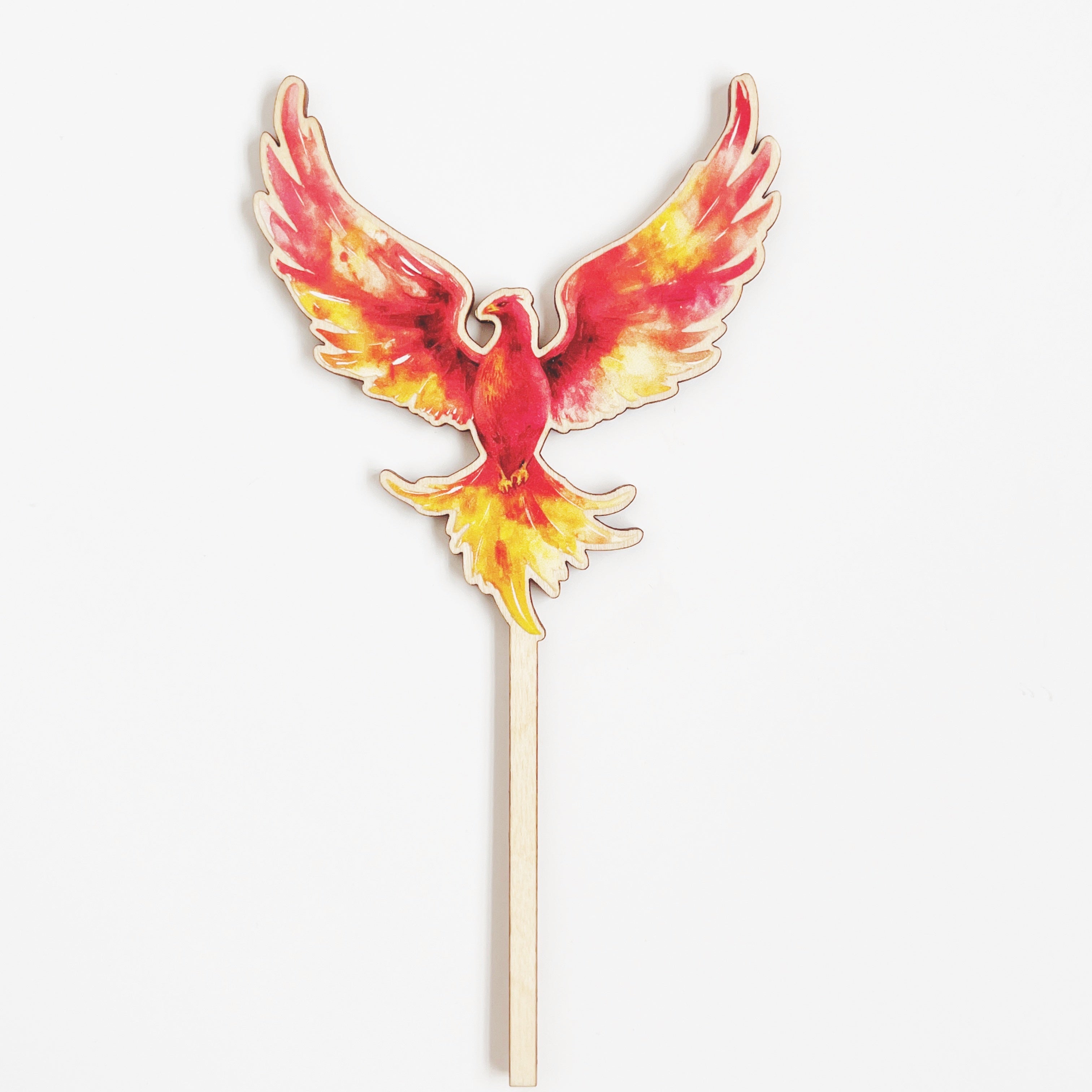 Motivstecker Phoenix farbig