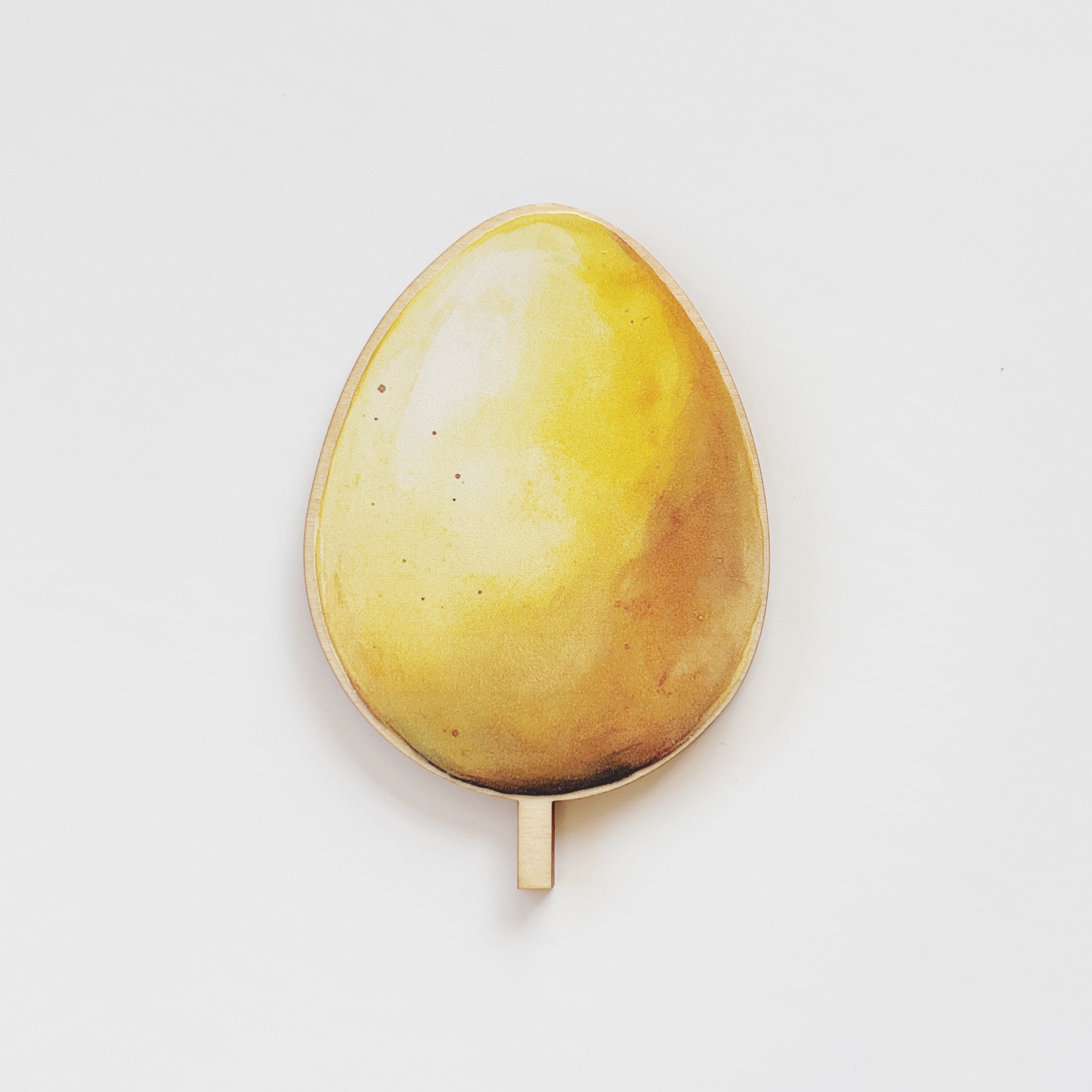 Motivstecker Ei pastellgelb