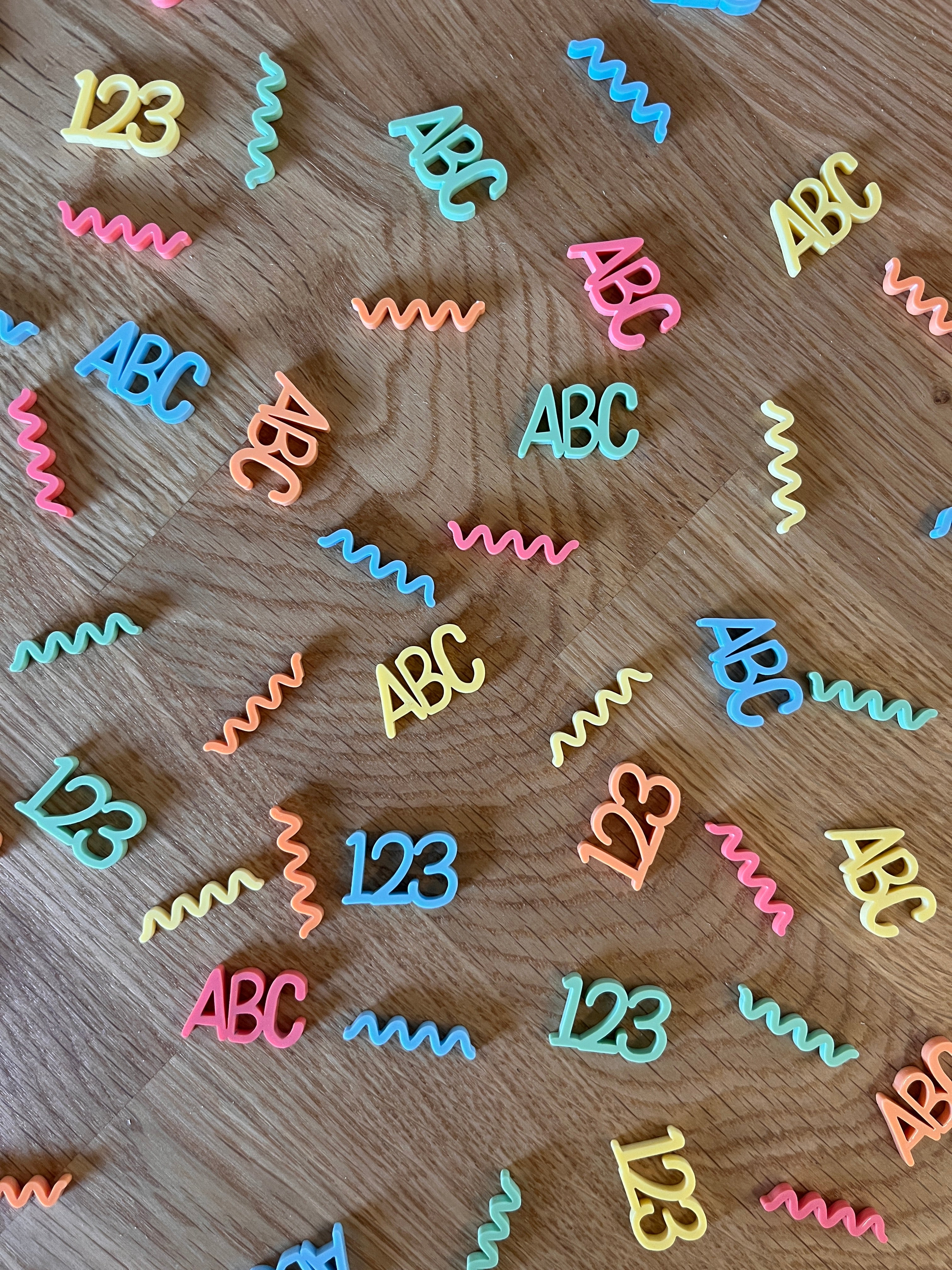 Streudeko zur Einschulung Acryl bunt