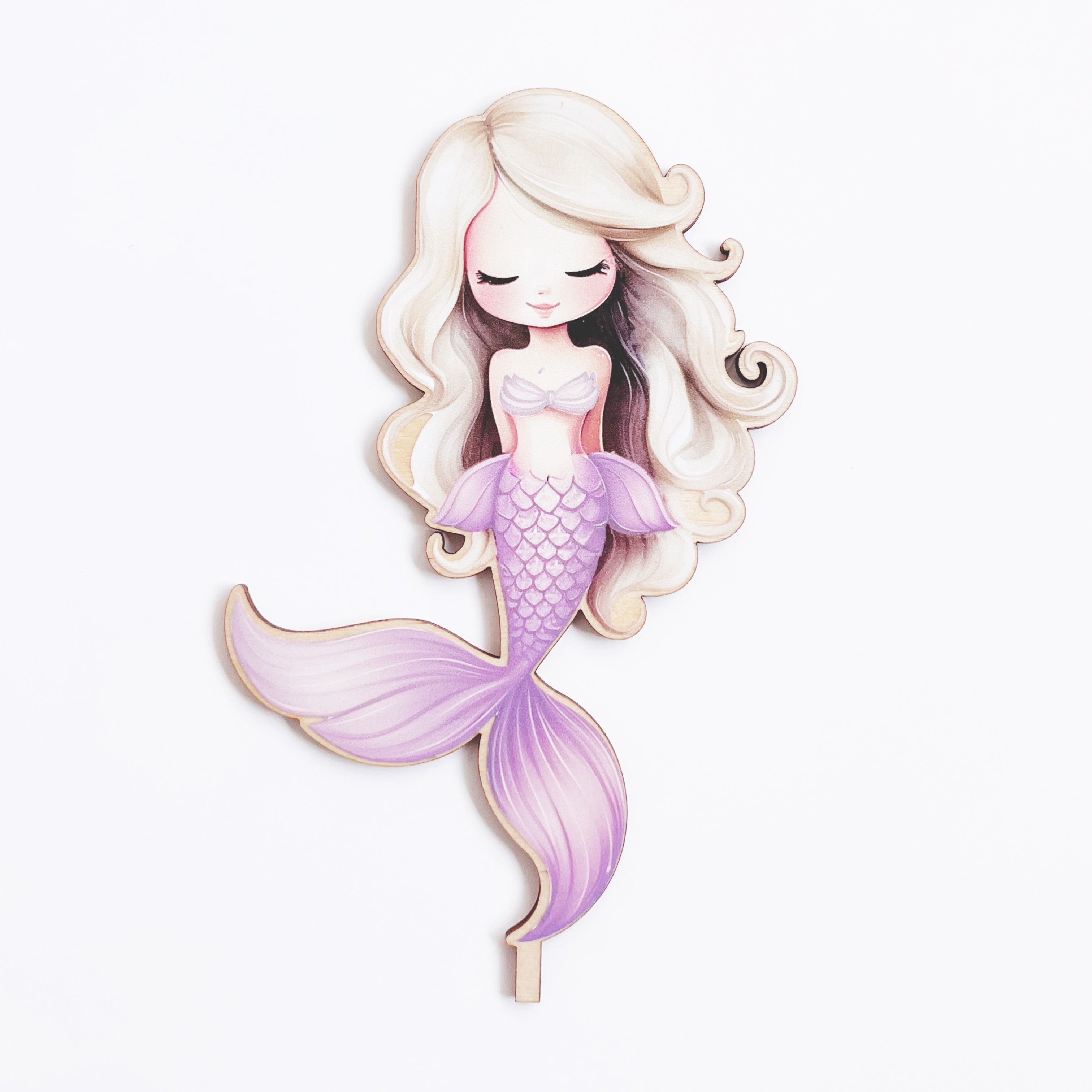 Meerjungfrau Motto Motivstecker ganzes Set