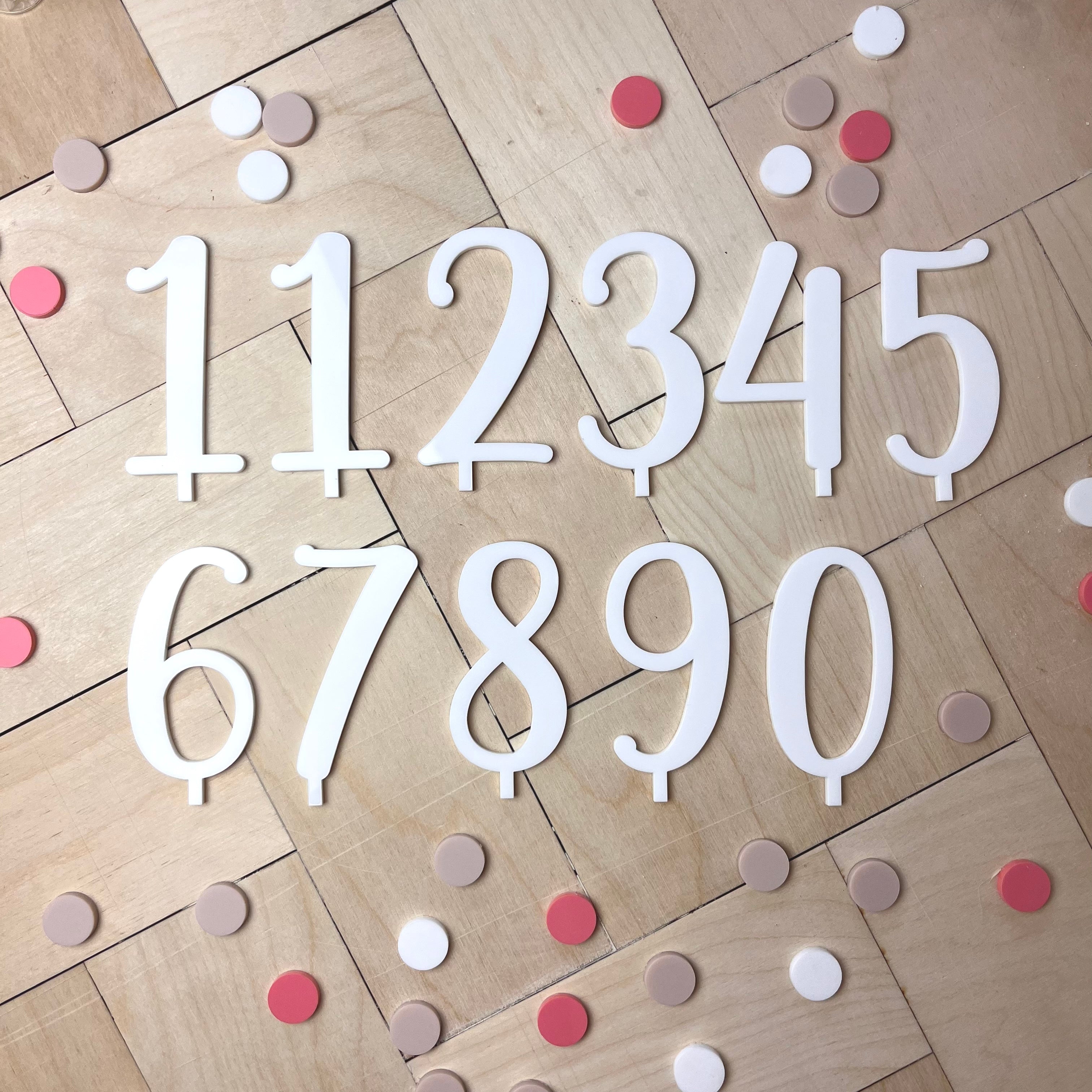 "Wavy" Geburtstagsteller Set "Meerjungfrau", Geburtstagsdekoration