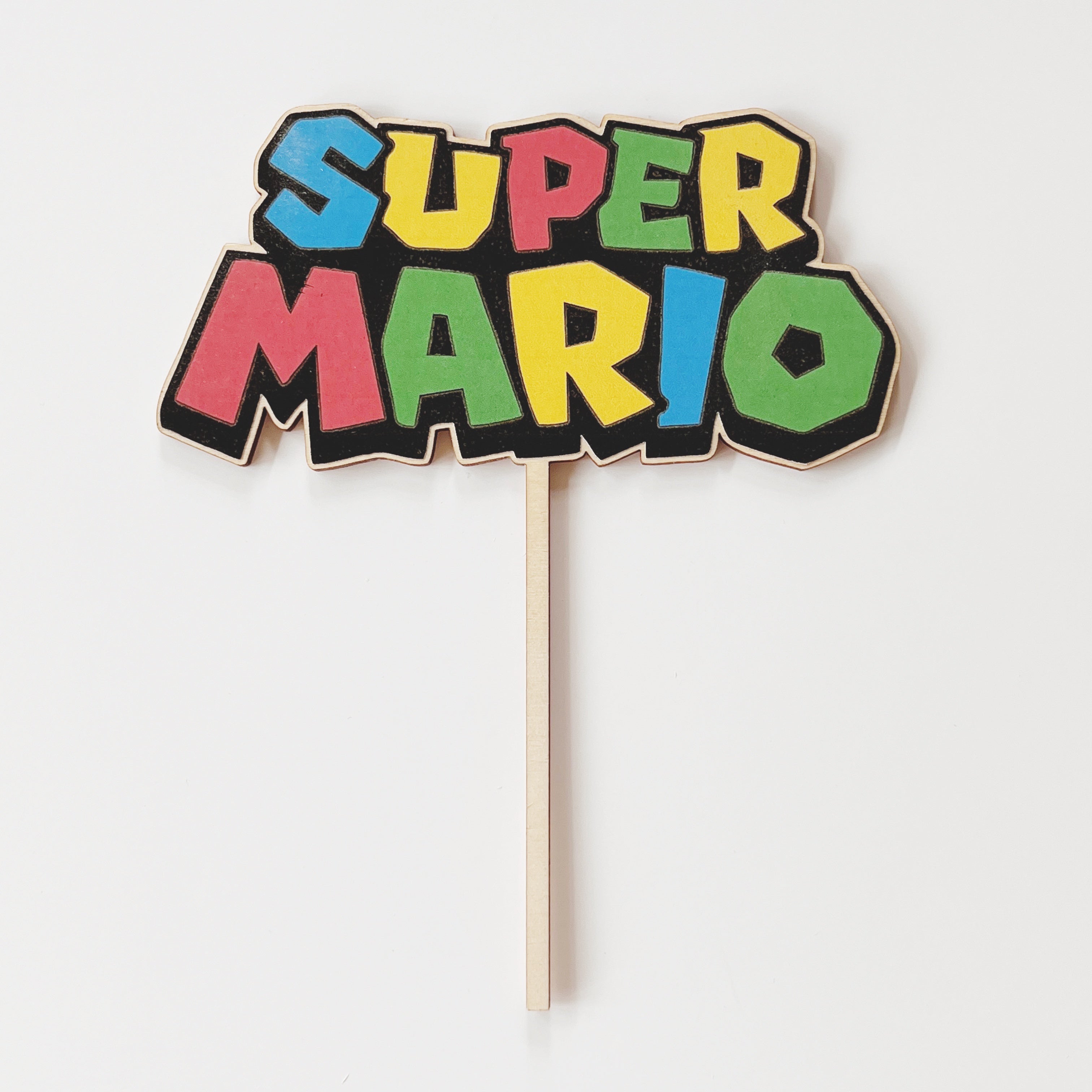Supermario Schriftzug