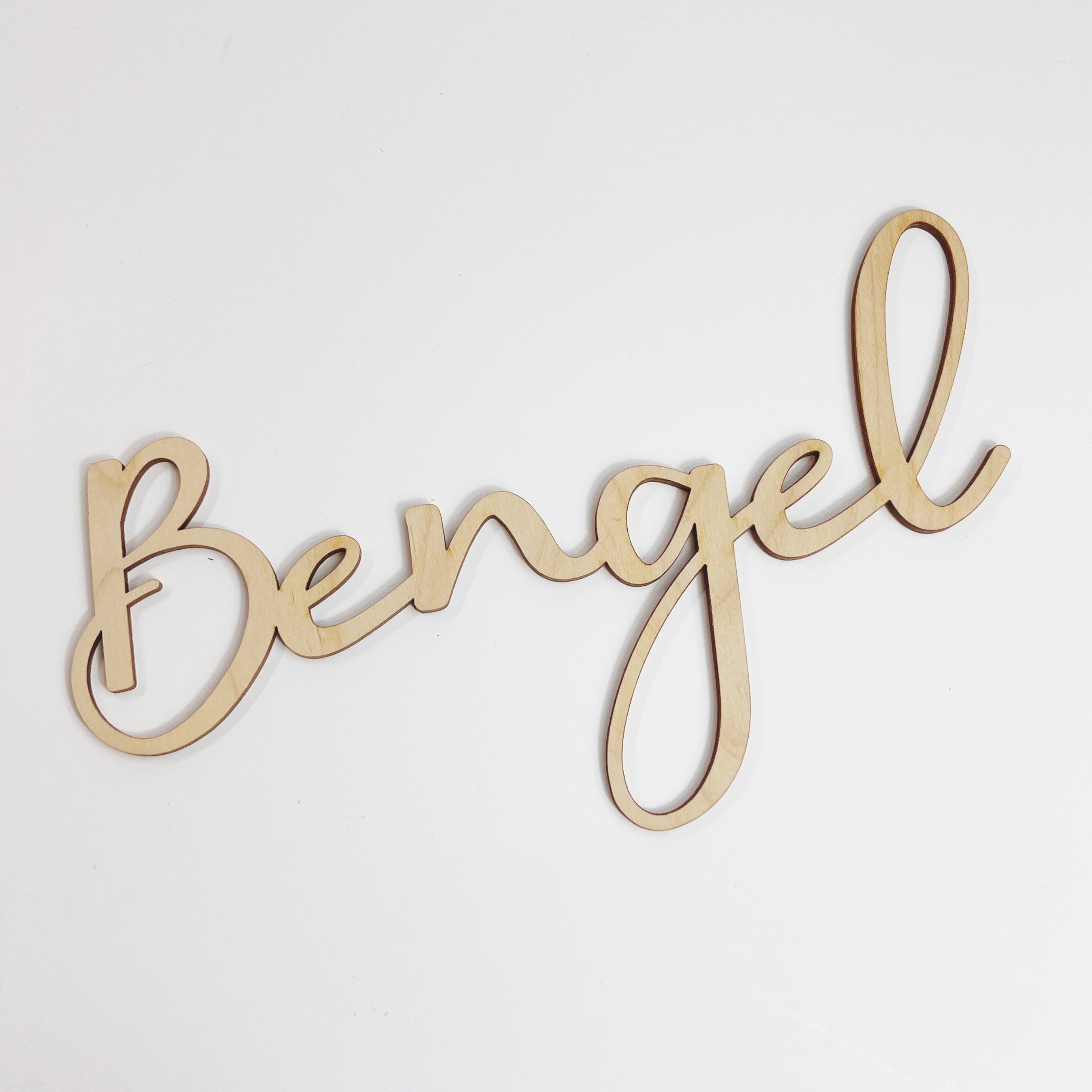Schriftzug "Bengel"