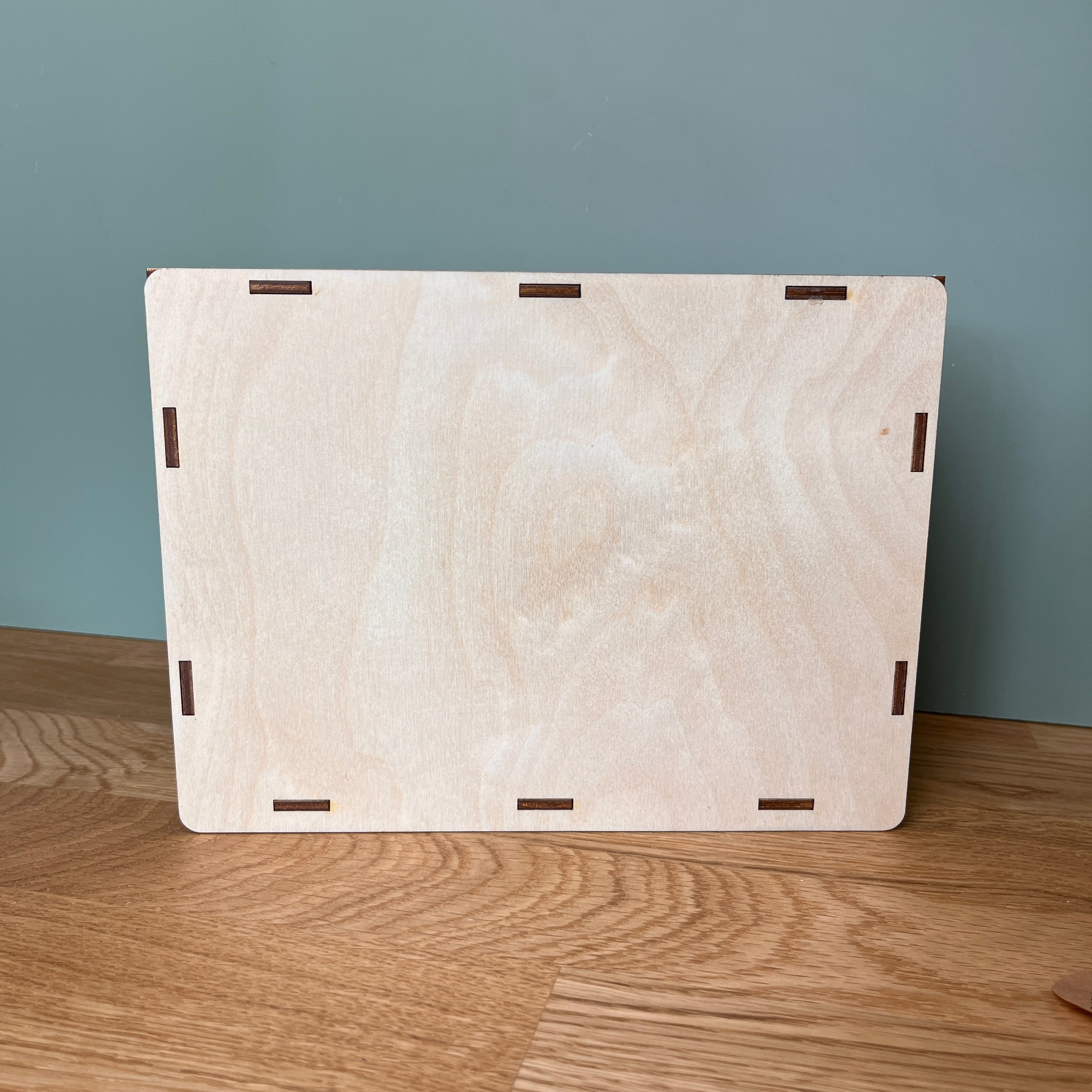 Spardose "Wunscherfüller" Holz