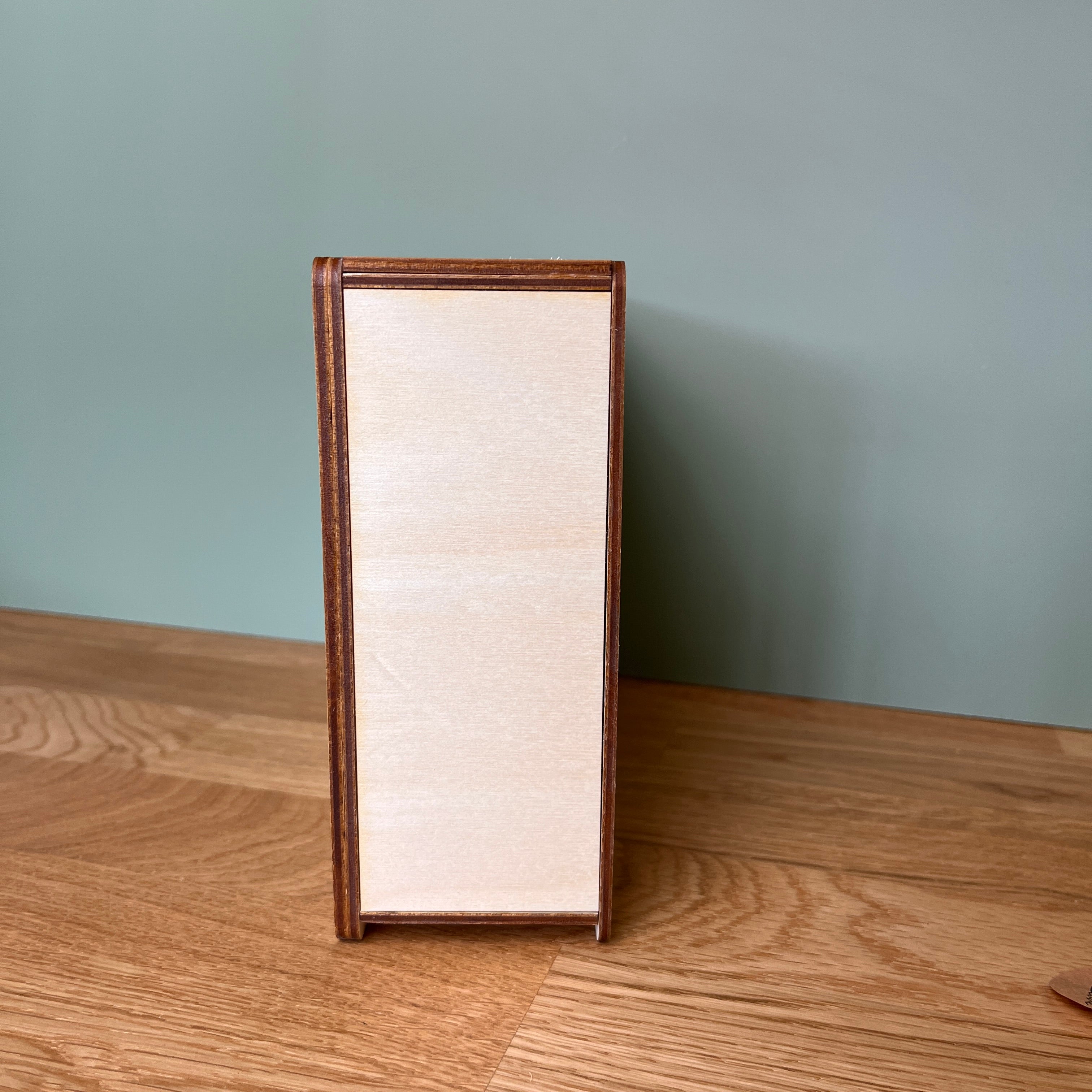 Spardose "Wunscherfüller" Holz