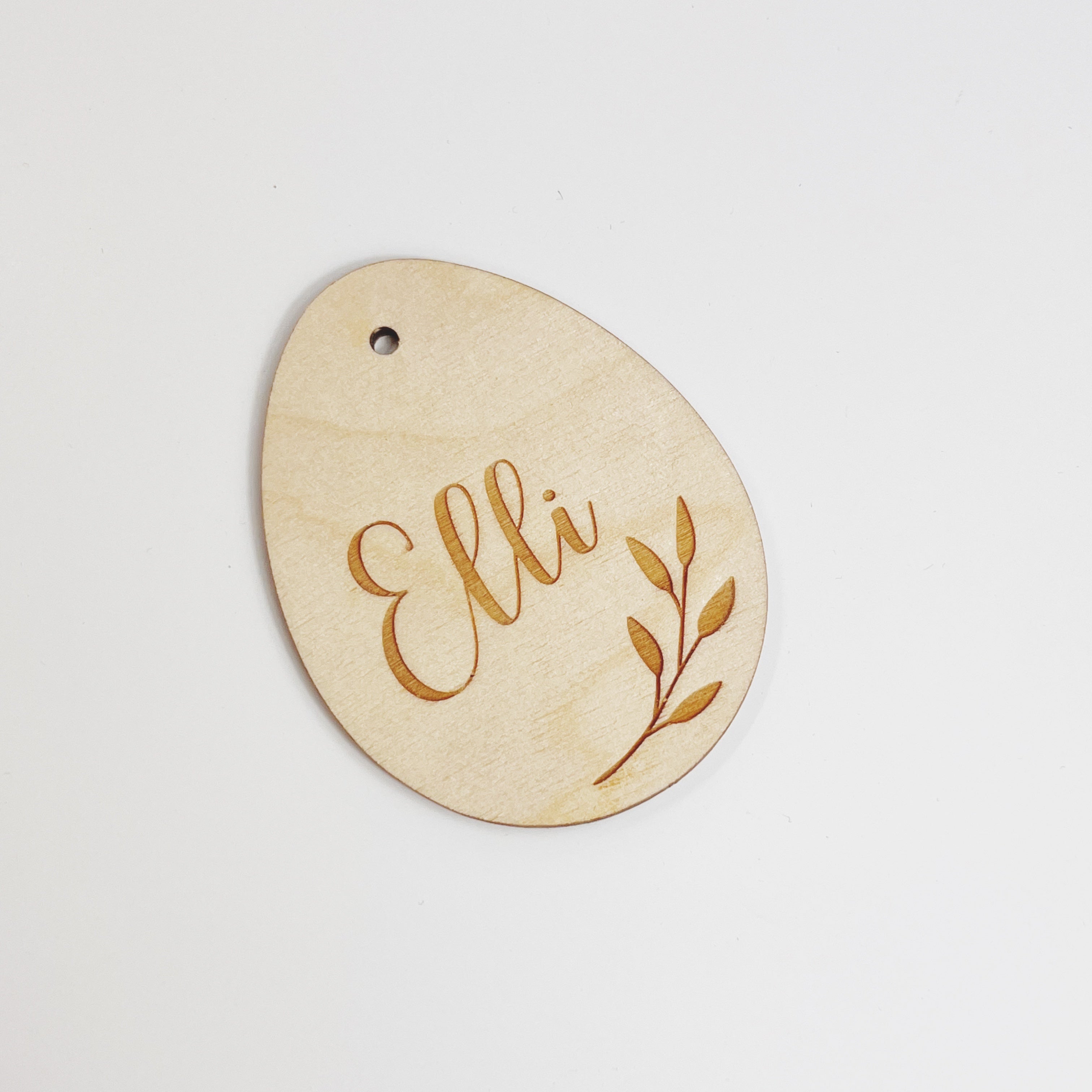 Ei Anhänger "Elli" graviert