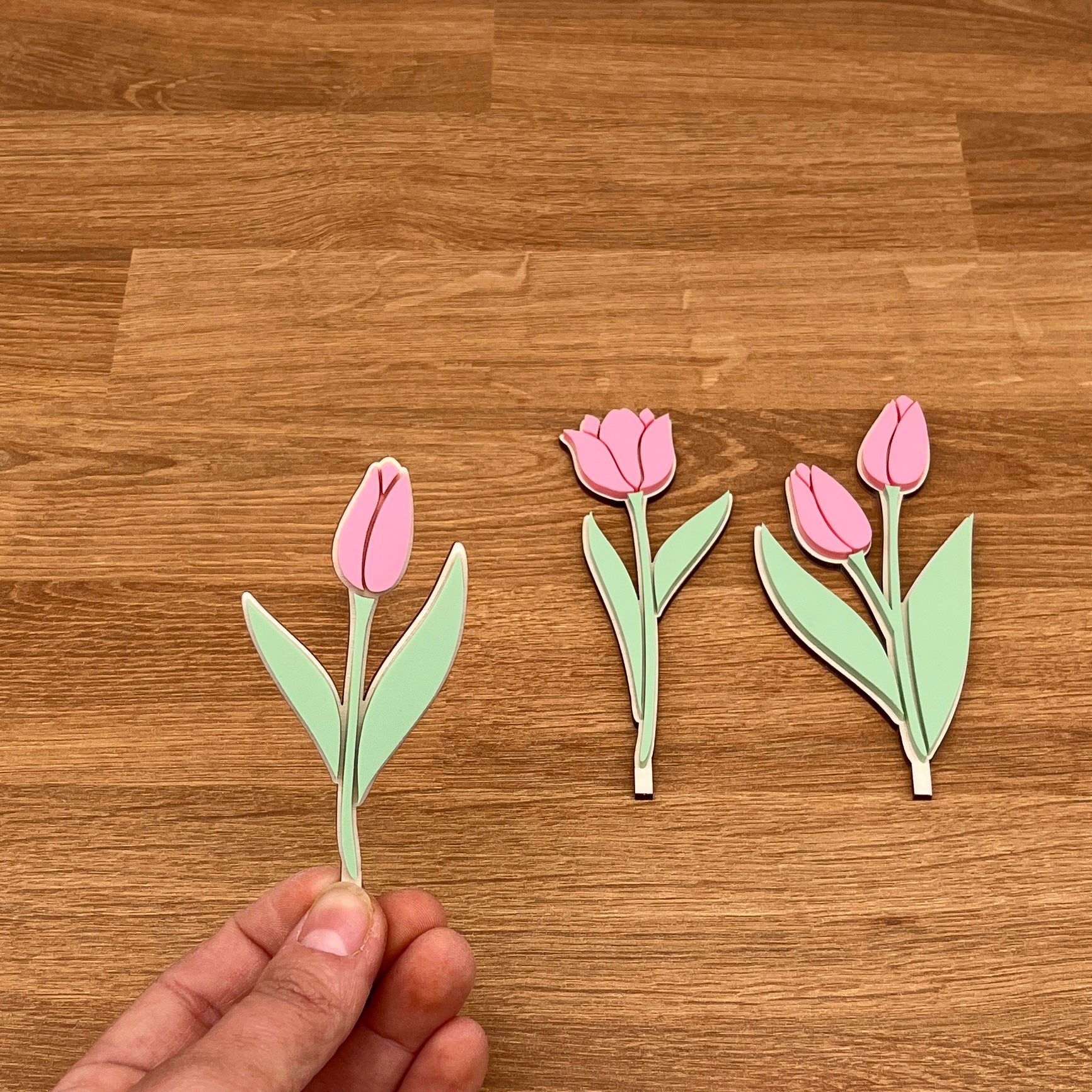 Tulpen Motivstecker Set