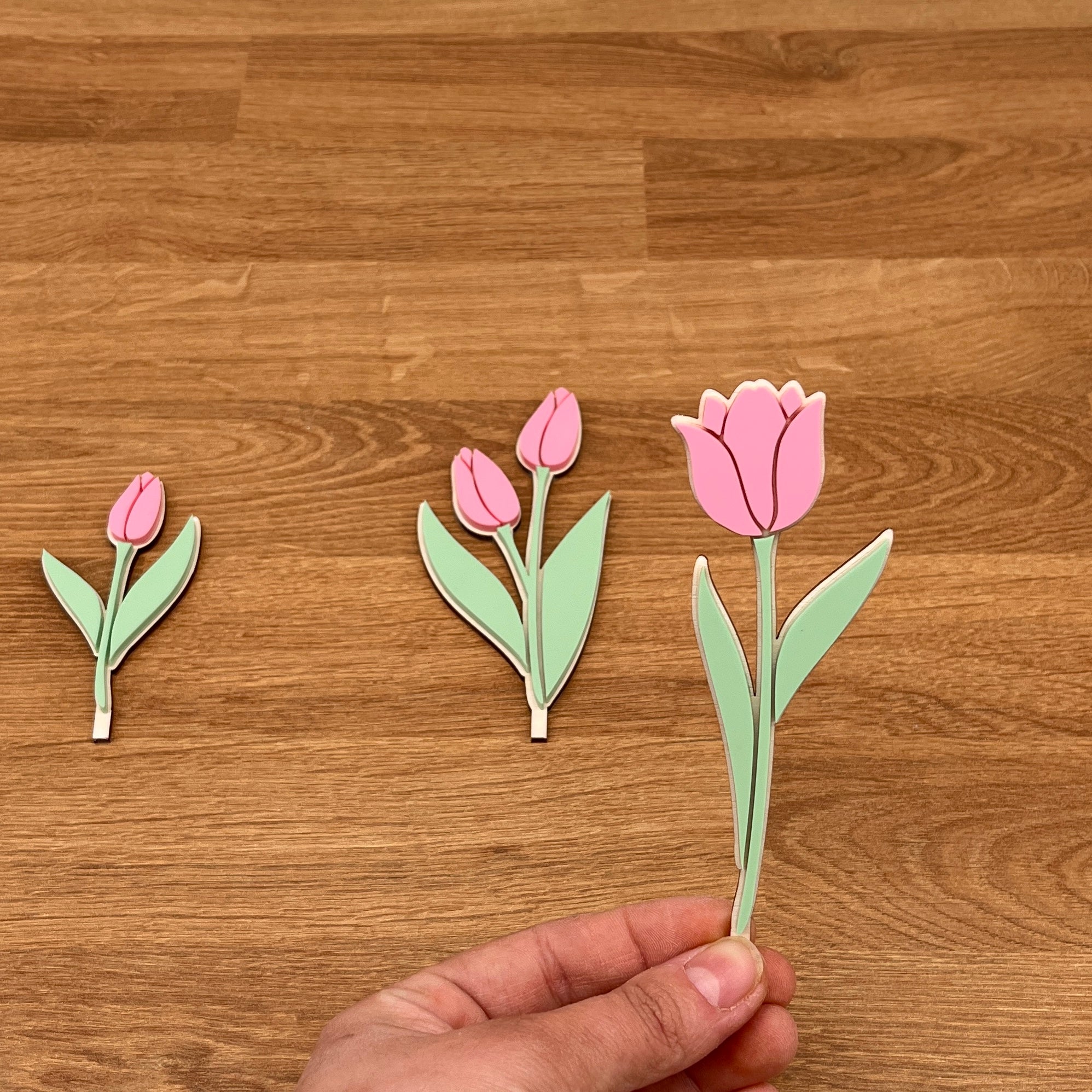 Tulpen Motivstecker Set
