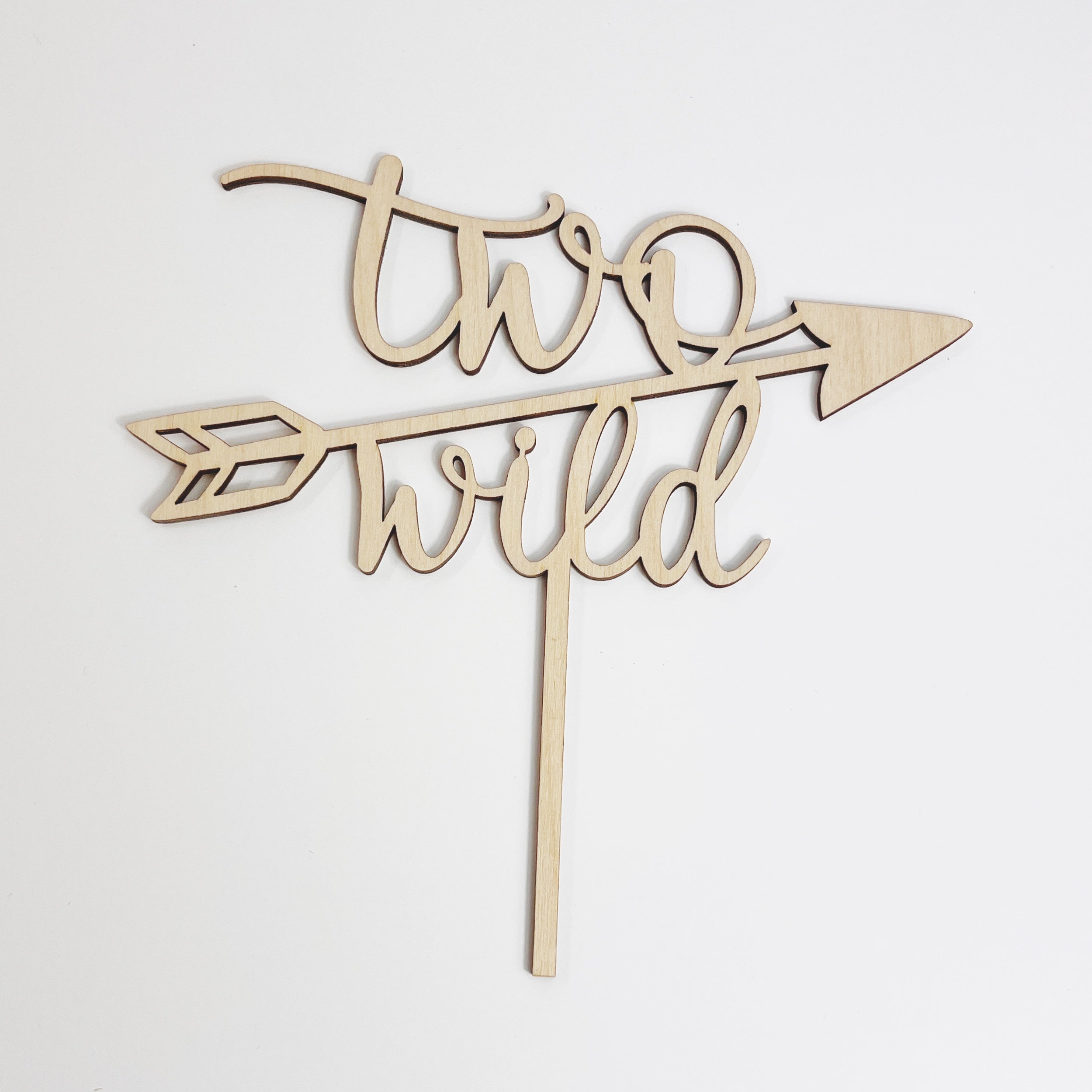 Caketopper "two wild"