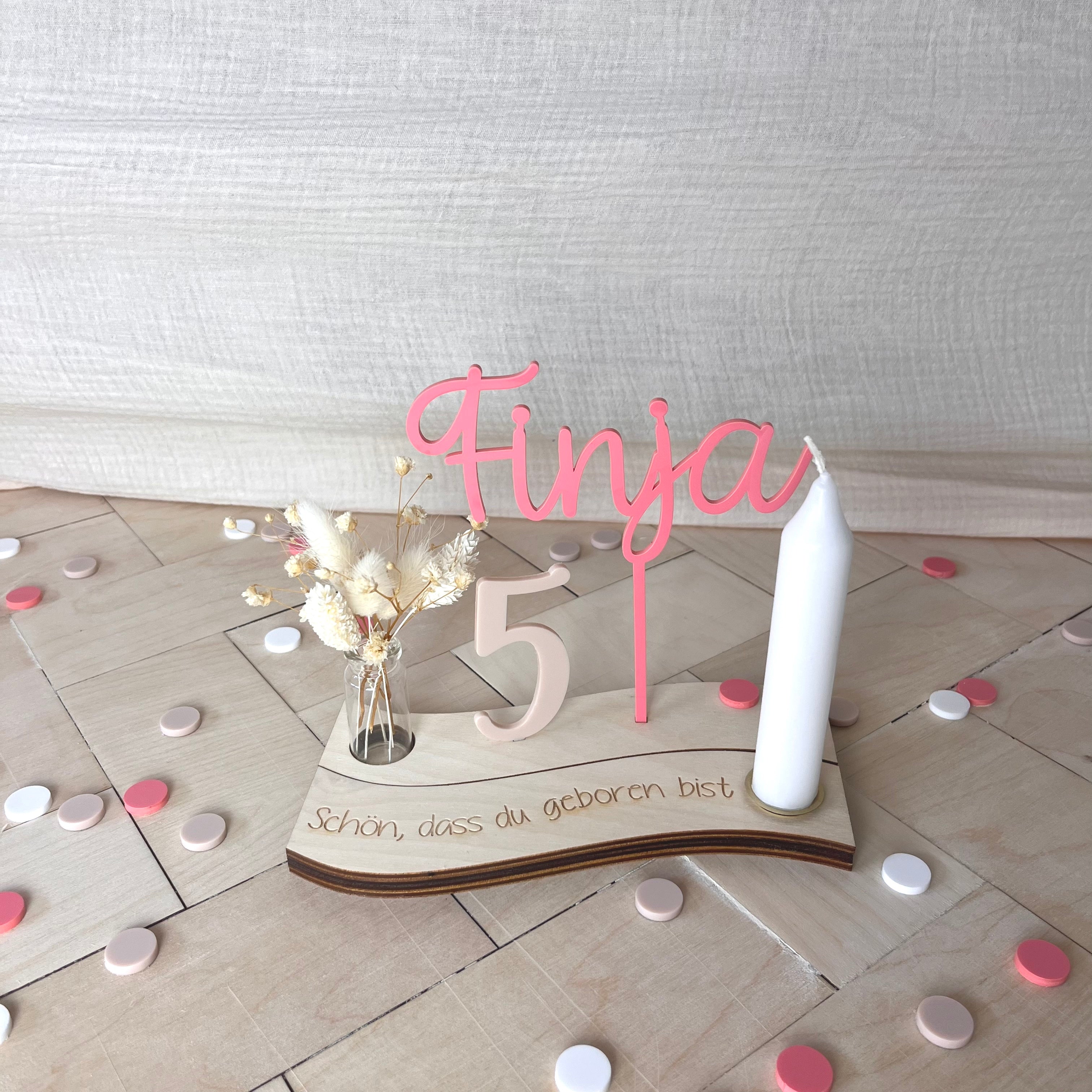 "Wavy" Modul Vase und Stecklöcher