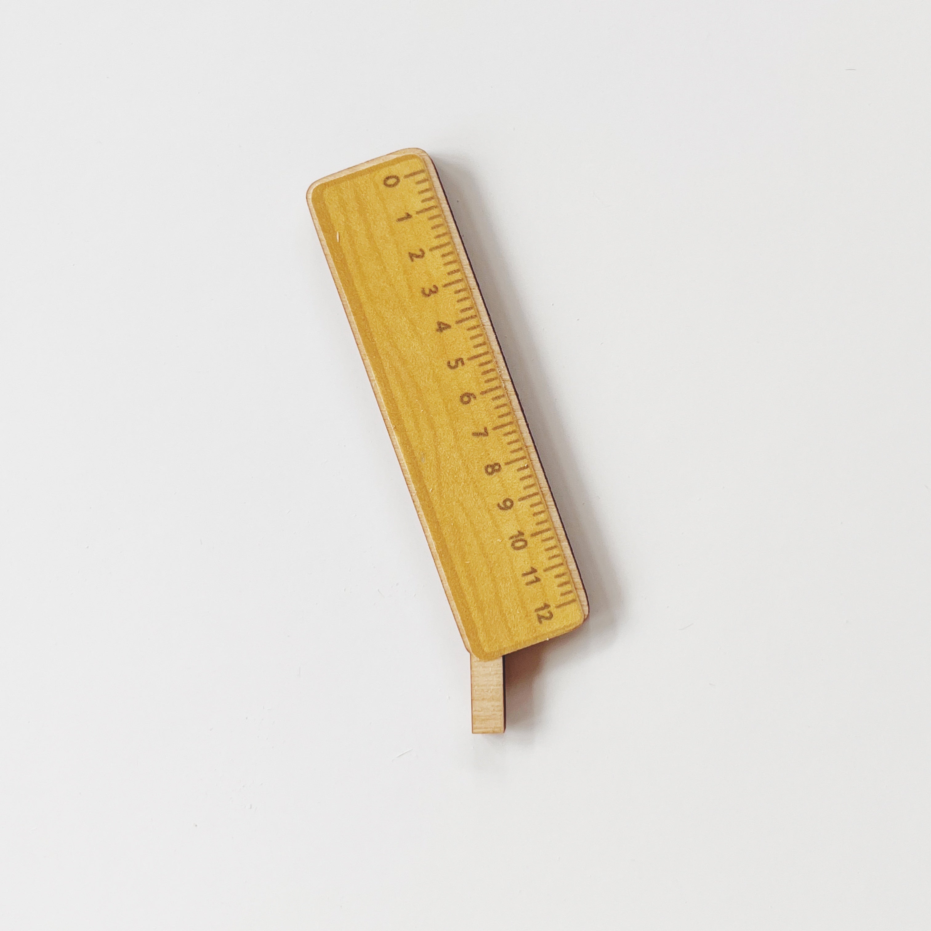 Motivstecker Lineal farbig