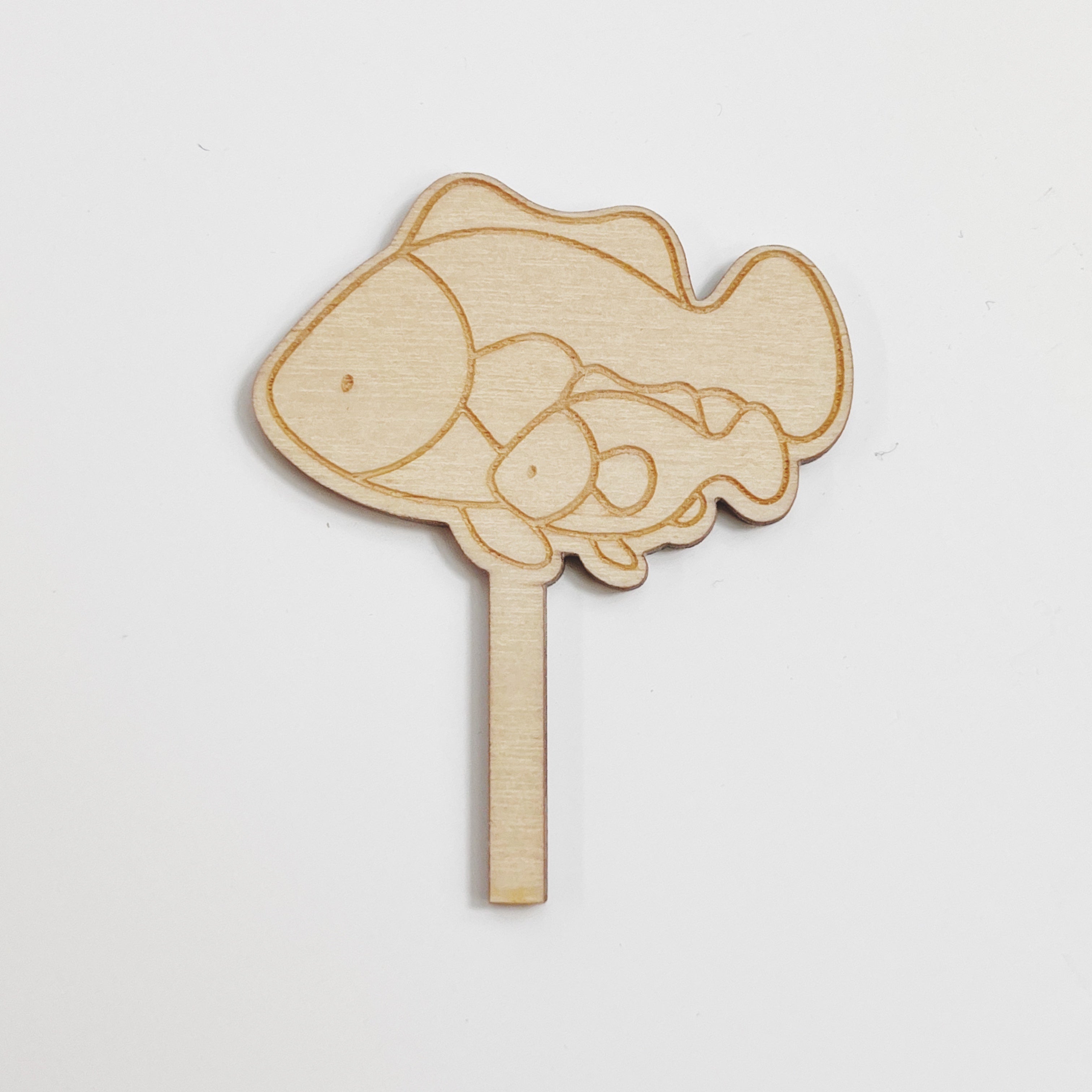 Motivstecker Fischmama mit Kind