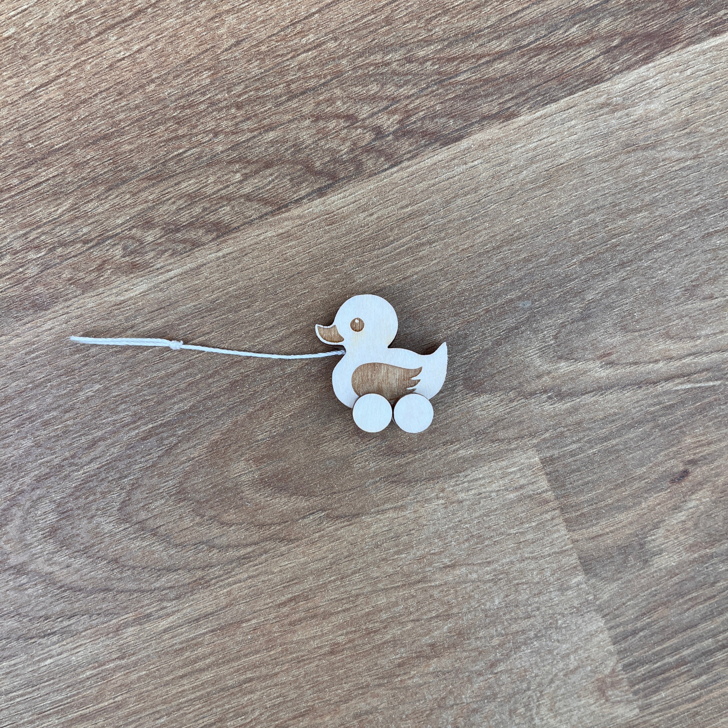 Ente zum ziehen fürs Puppenhaus