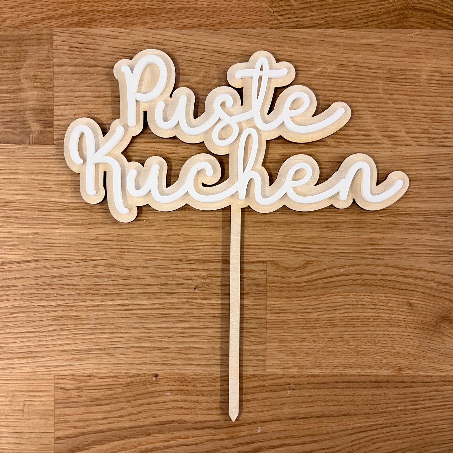 "Pustekuchen" Caketopper